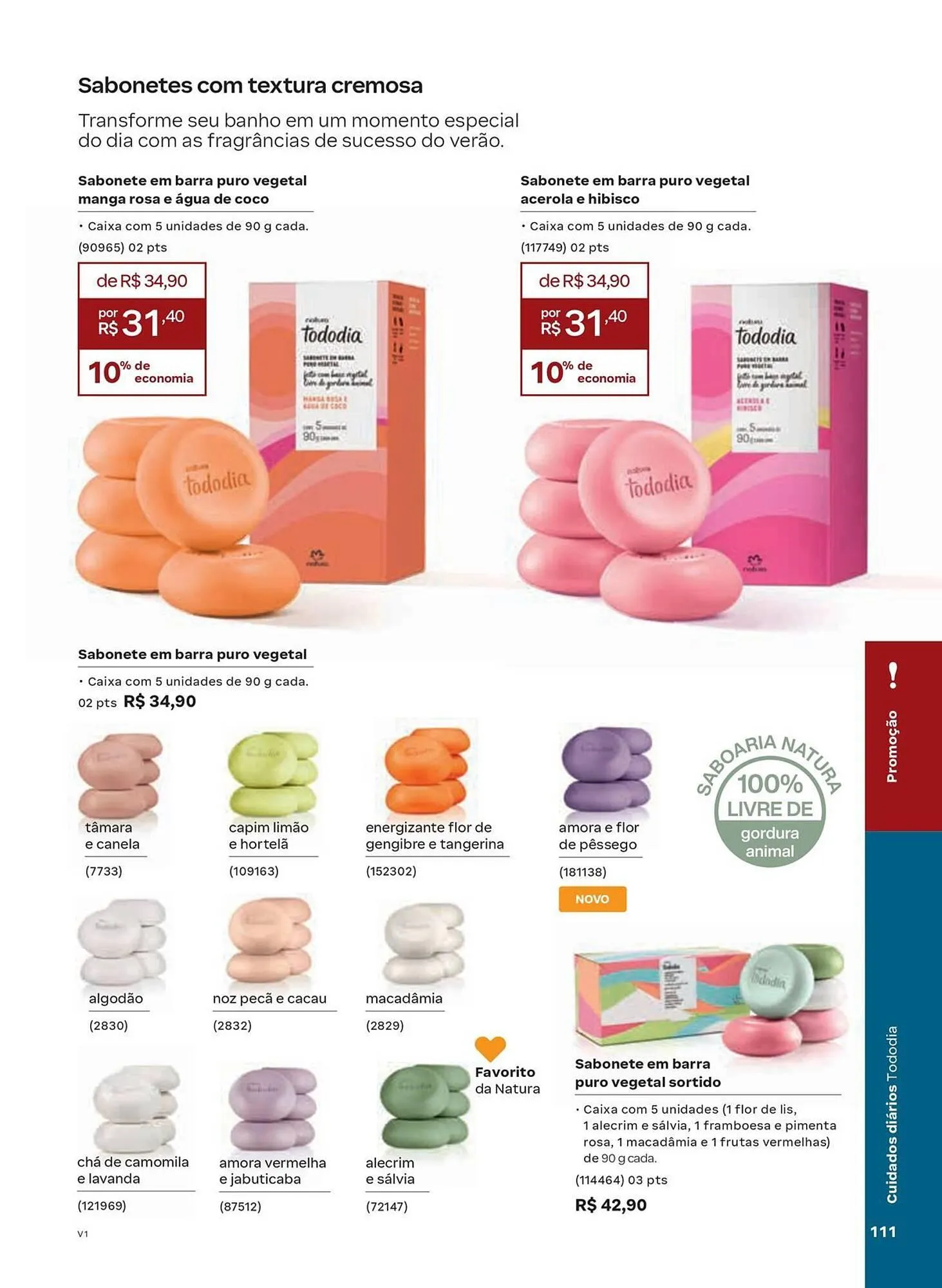 Encarte de Catálogo Natura 1 de janeiro até 31 de janeiro 2026 - Pagina 111