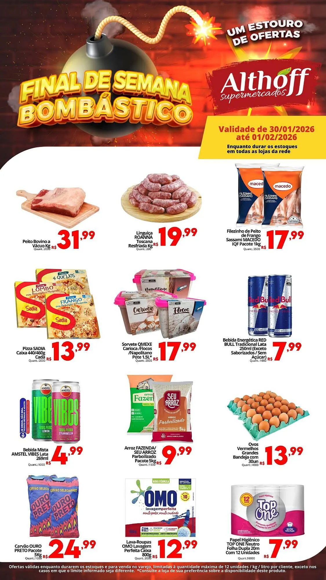 Encarte de Encarte Althoff Supermercados 30 de janeiro até 1 de fevereiro 2026 - Pagina 2