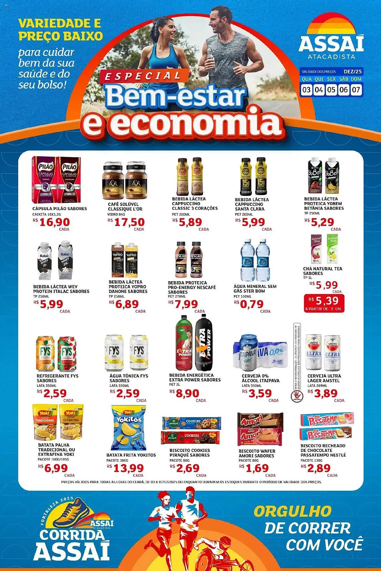 Encarte de Encarte Assaí Atacadista 3 de dezembro até 7 de dezembro 2025 - Pagina 1