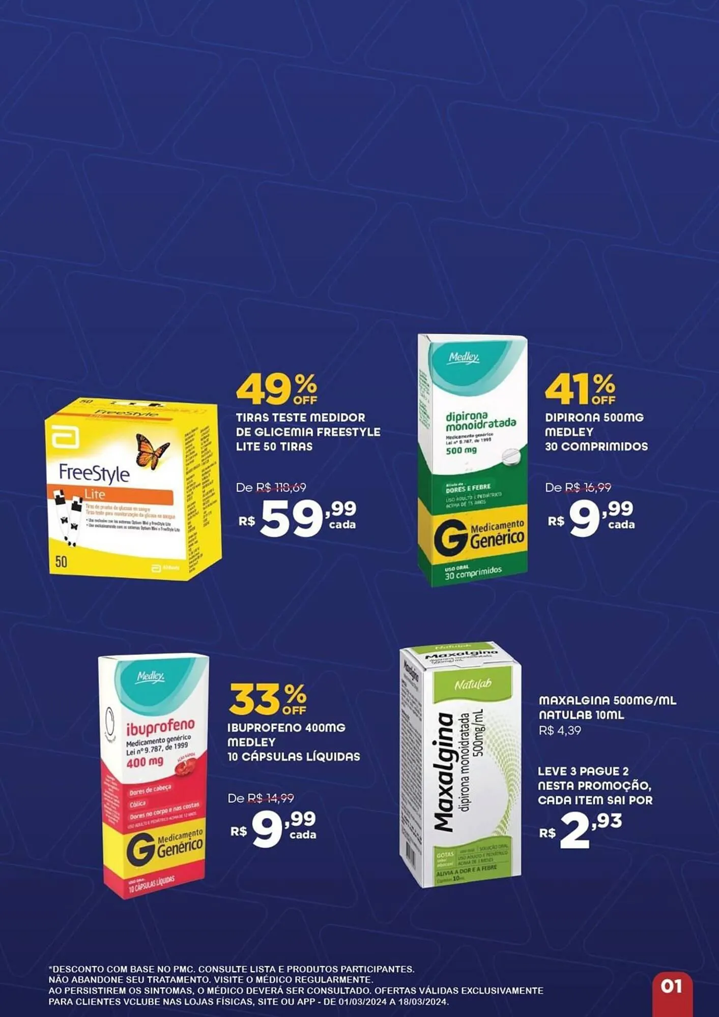 Encarte de Catálogo Drogaria Venancio 5 de março até 18 de março 2024 - Pagina 1