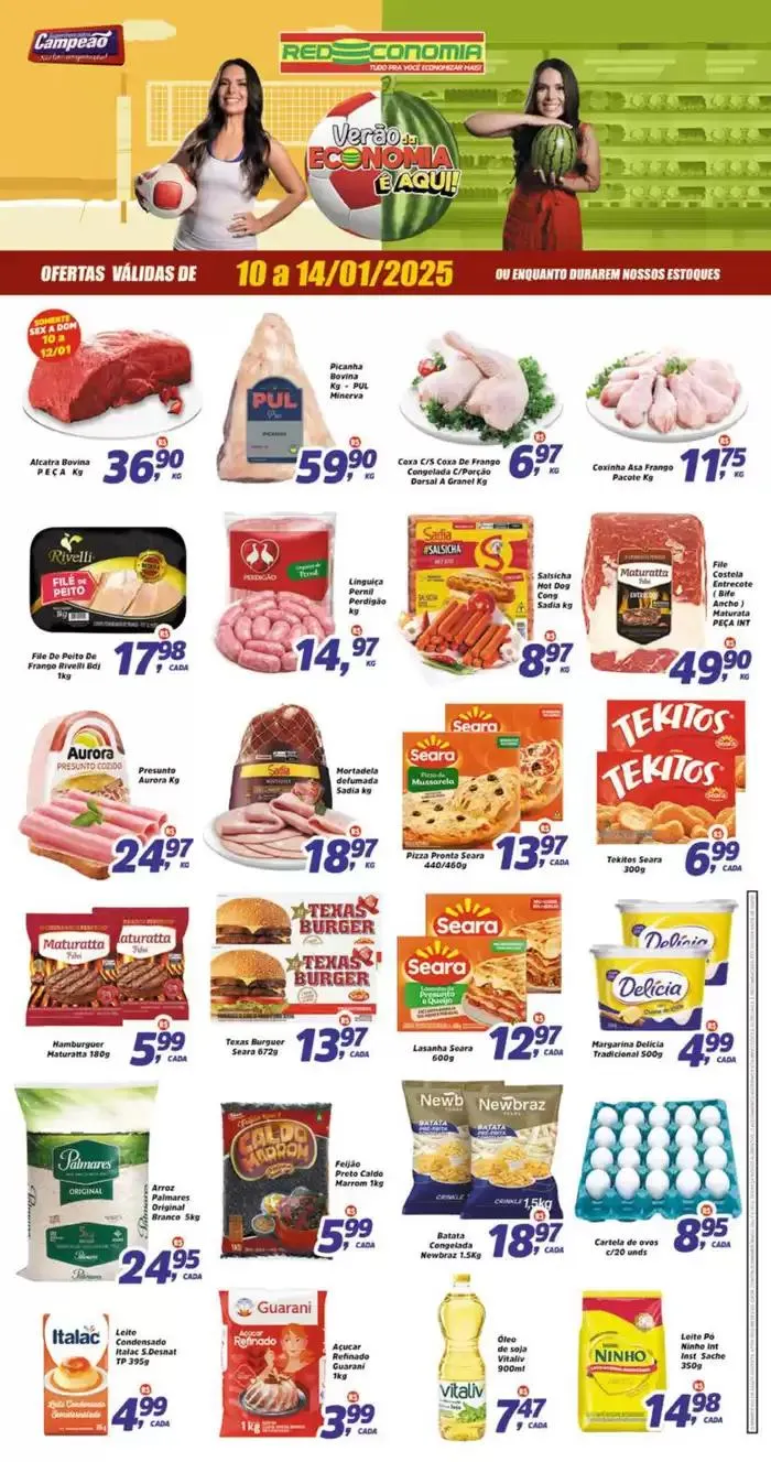 Encarte de Pechinchas e ofertas atuais 10 de janeiro até 14 de janeiro 2025 - Pagina 1
