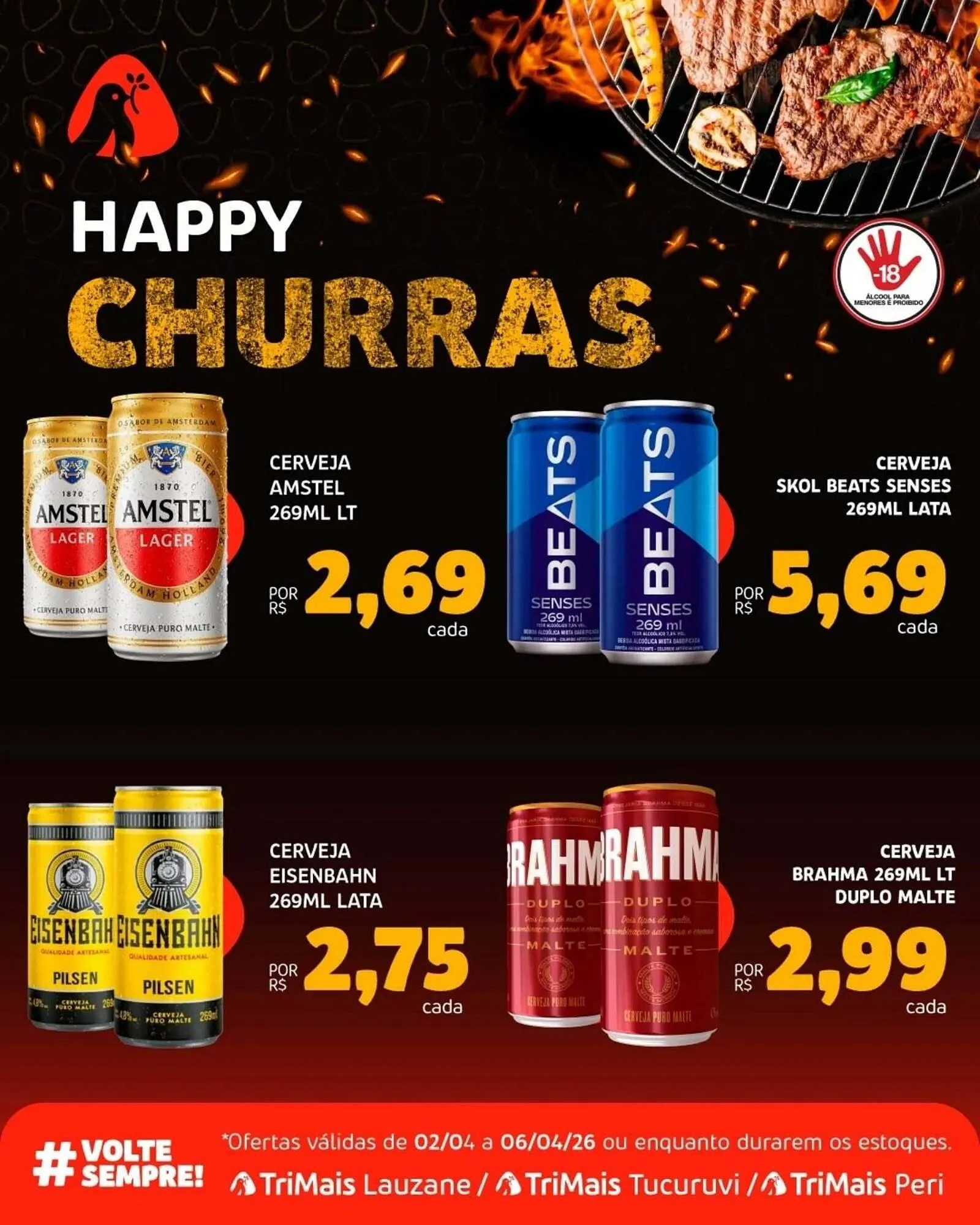 Encarte de Catálogo Trimais Supermercado 2 de abril até 6 de abril 2026 - Pagina 5