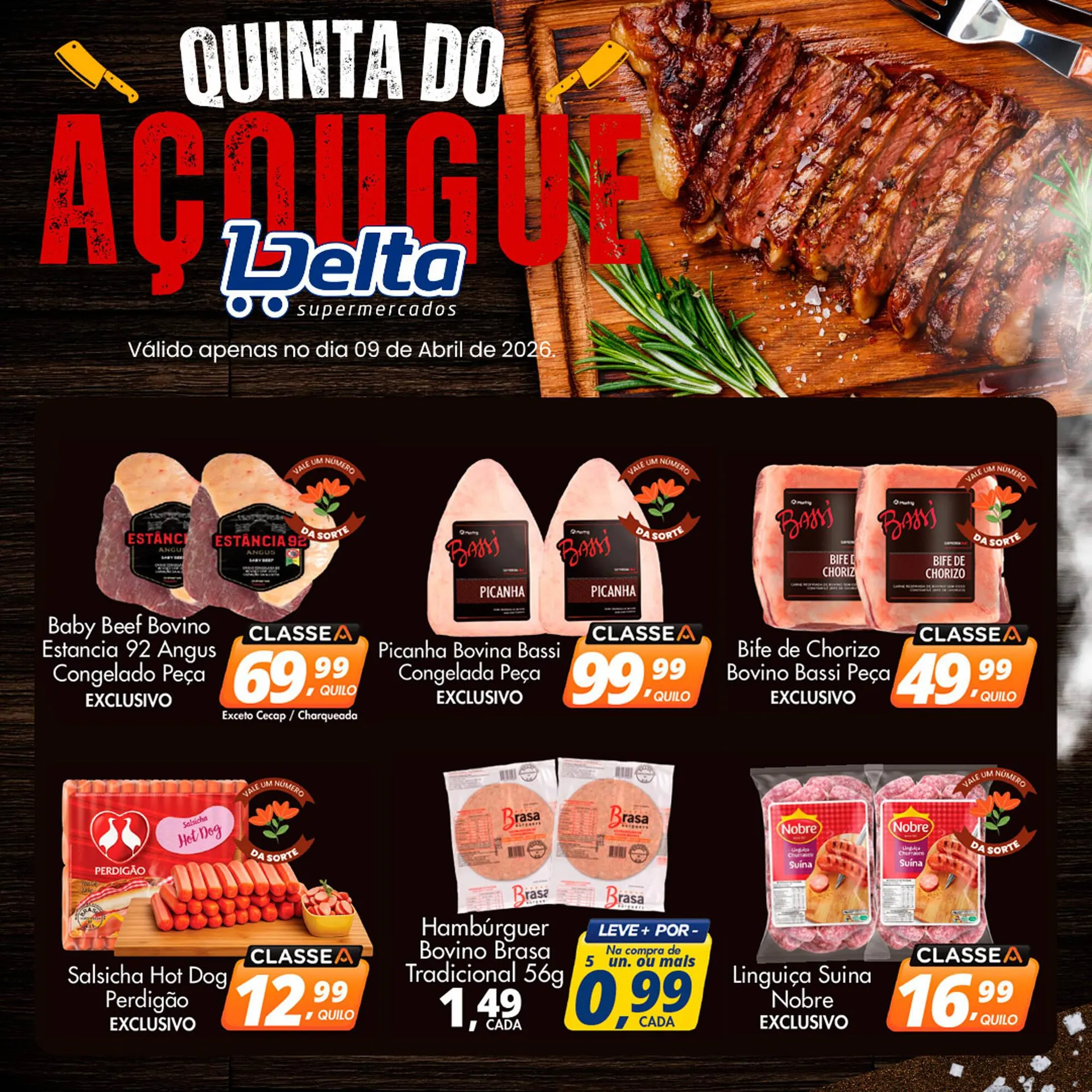 Encarte de Catálogo Delta Supermercados 9 de abril até 9 de abril 2026 - Pagina 4