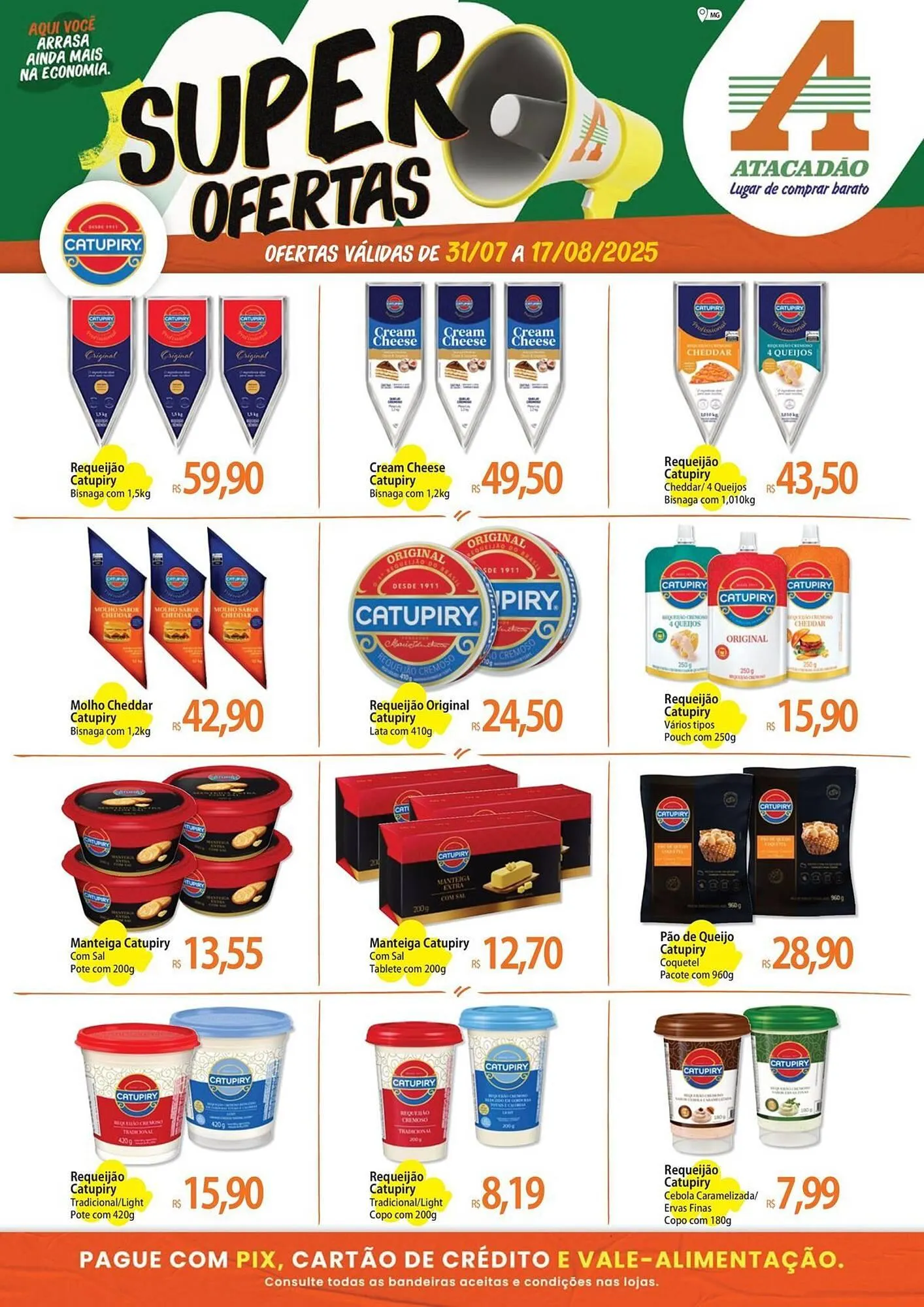 Encarte de Catálogo Atacadão 5 de agosto até 17 de agosto 2025 - Pagina 1