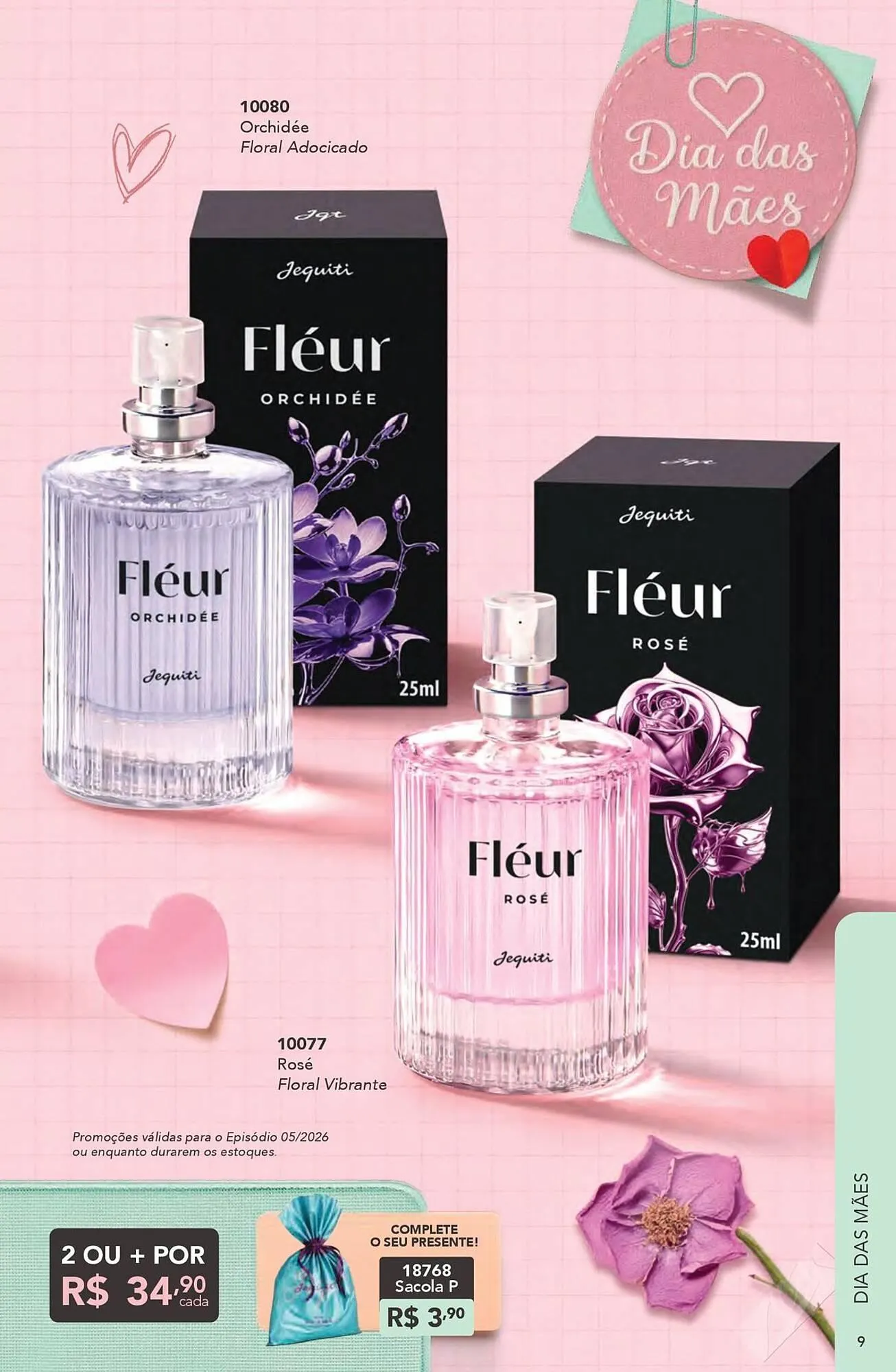 Encarte de Catálogo Jequiti 1 de maio até 31 de maio 2026 - Pagina 9