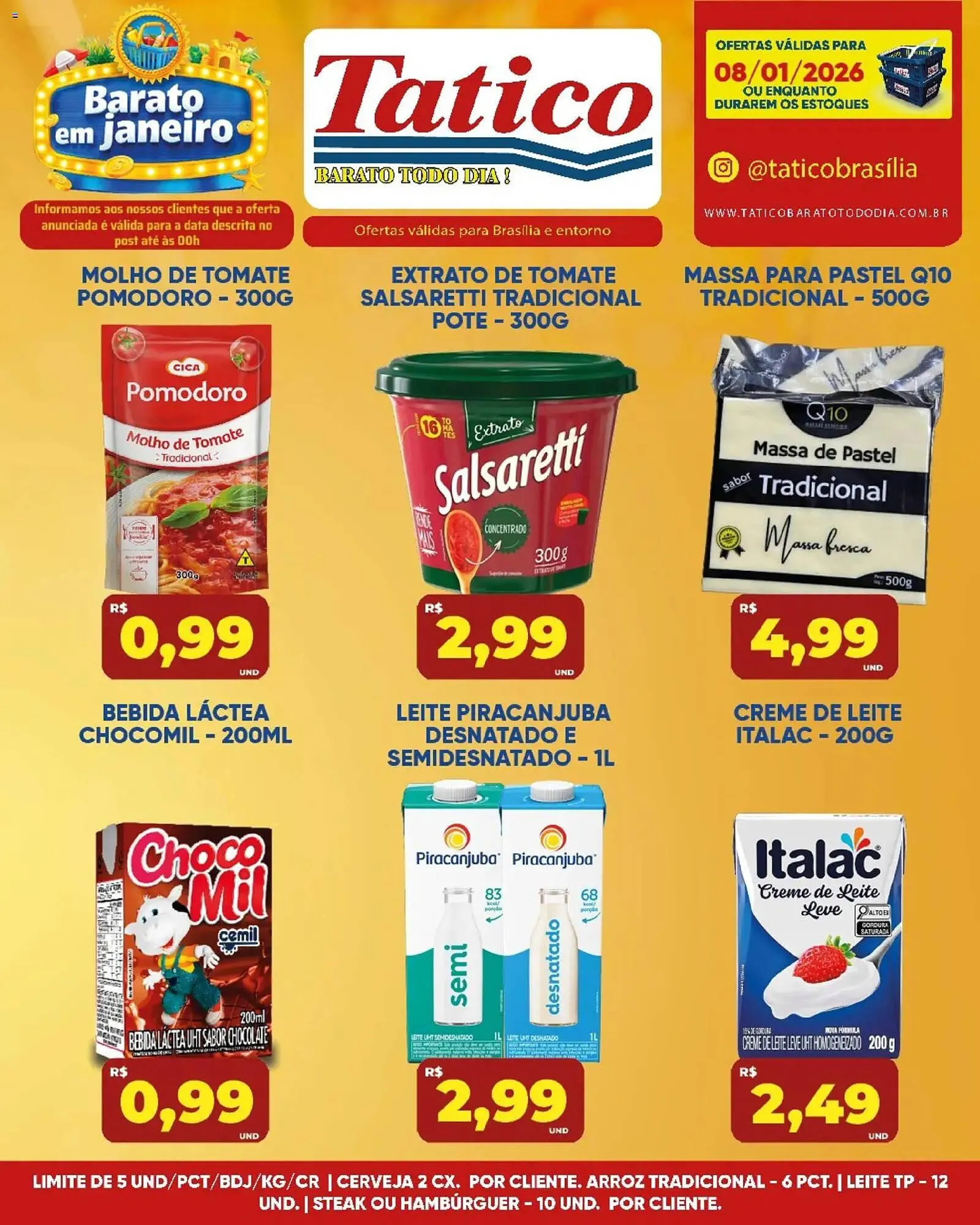 Encarte de Tabloide Tatico 8 de janeiro até 8 de janeiro 2026 - Pagina 3
