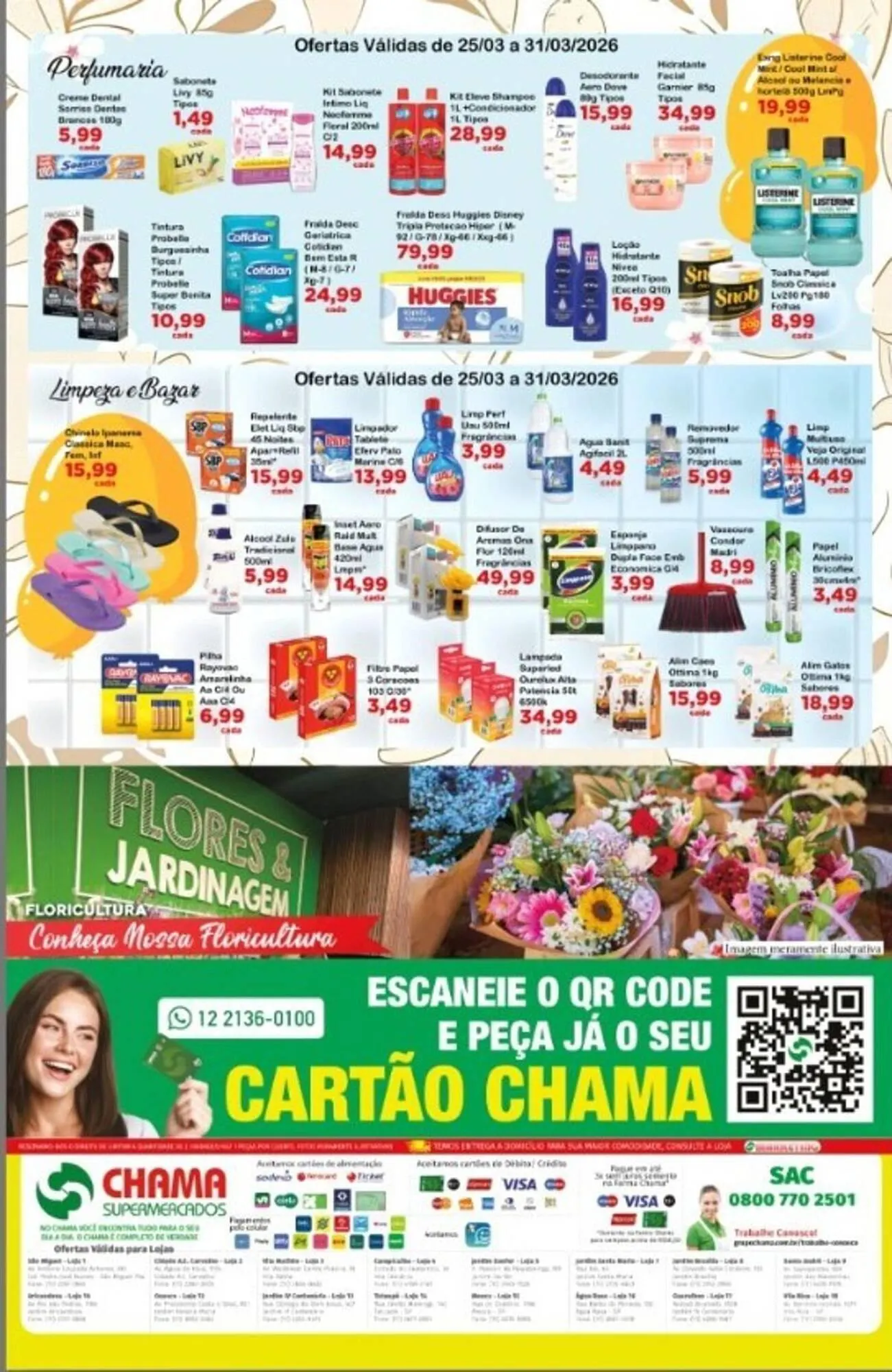 Encarte de Catálogo Chama Supermercados 25 de março até 31 de março 2026 - Pagina 4