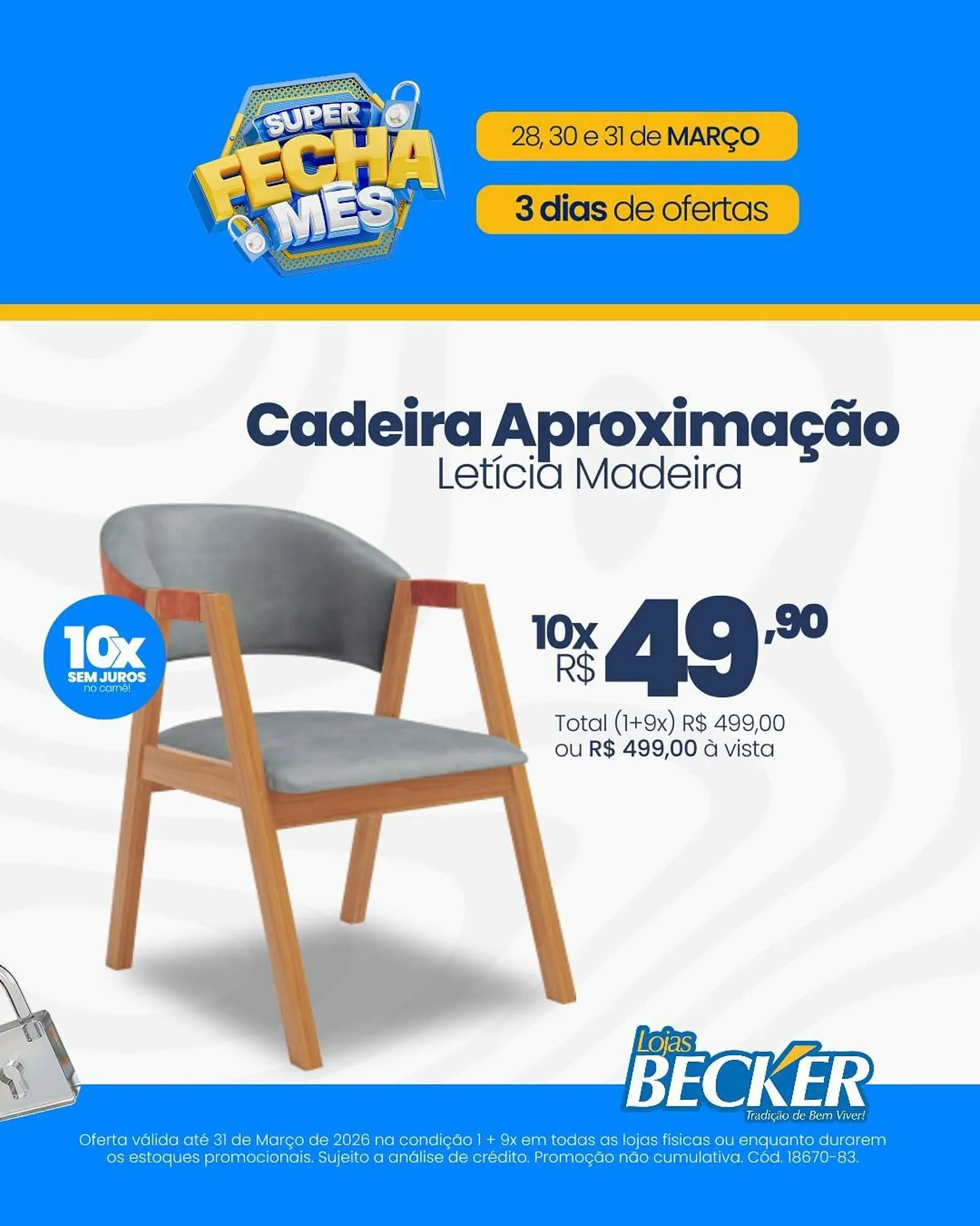 Encarte de Folheto Lojas Becker 28 de março até 31 de março 2026 - Pagina 3