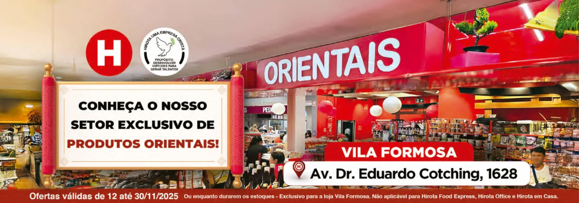 Encarte de Catálogo Hirota Food Supermercado 13 de novembro até 30 de novembro 2025 - Pagina 1