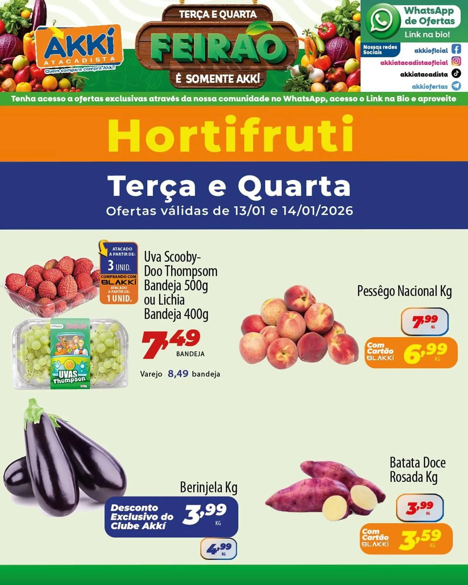 Encarte de Folheto Akki Atacadista 13 de janeiro até 14 de janeiro 2026 - Pagina 4