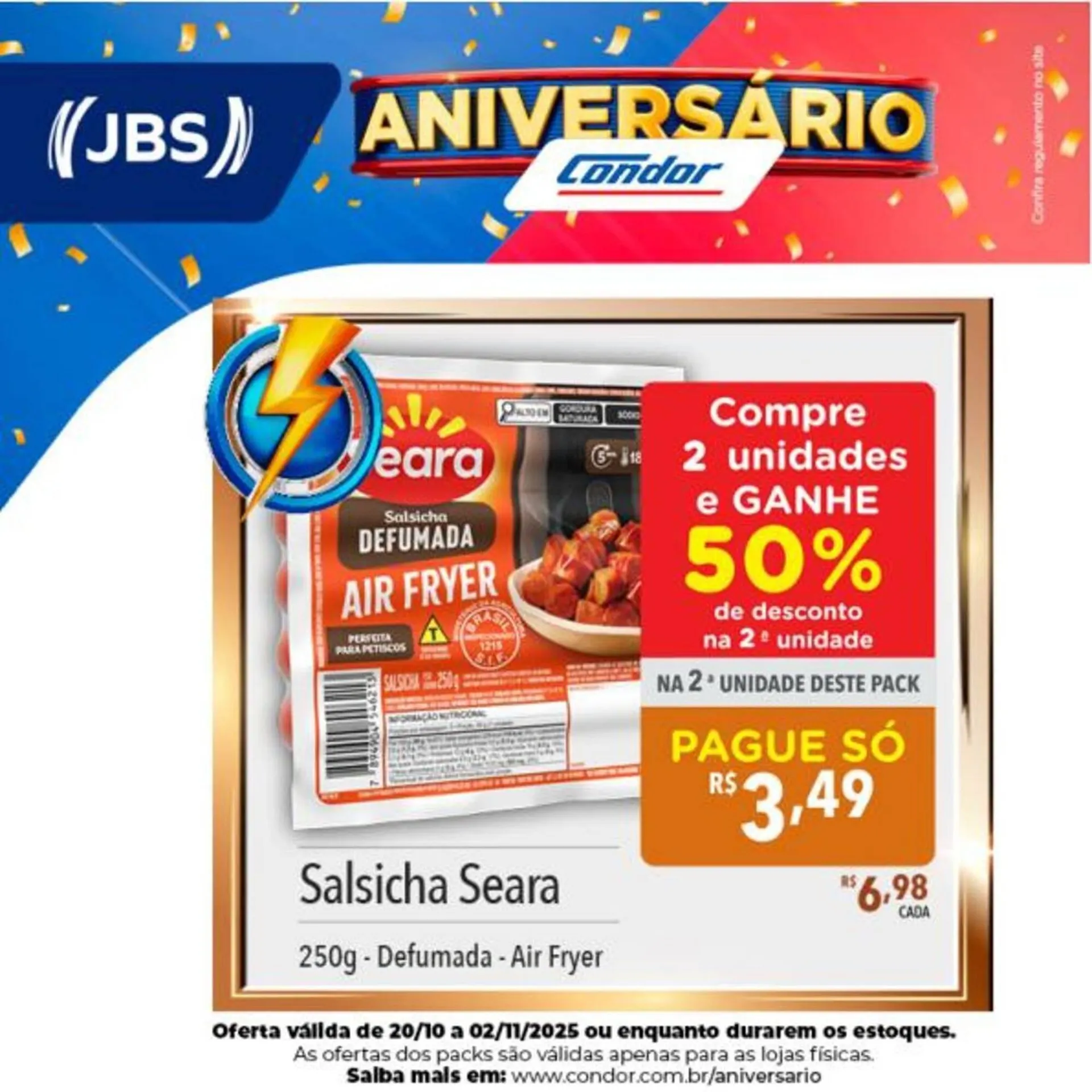 Encarte de Catálogo Supermercados Condor 28 de outubro até 31 de outubro 2025 - Pagina 17