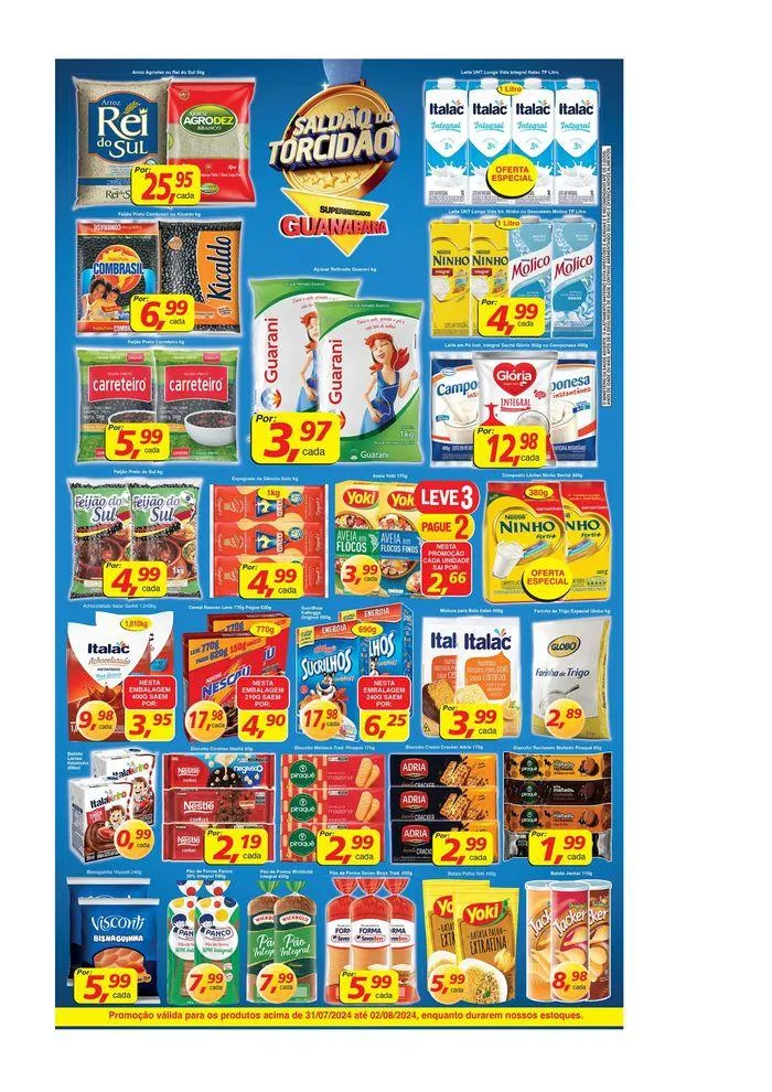 Encarte de Oferta Supermercados Guanabara 31 de julho até 2 de agosto 2024 - Pagina 11