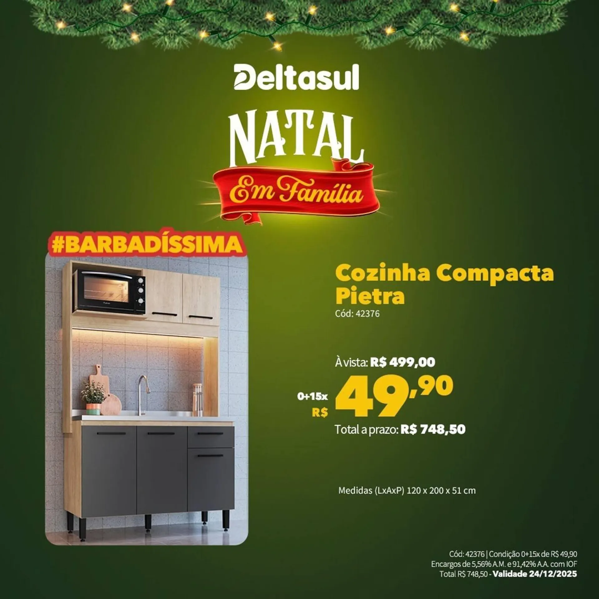 Encarte de Folheto Deltasul 4 de dezembro até 24 de dezembro 2025 - Pagina 3