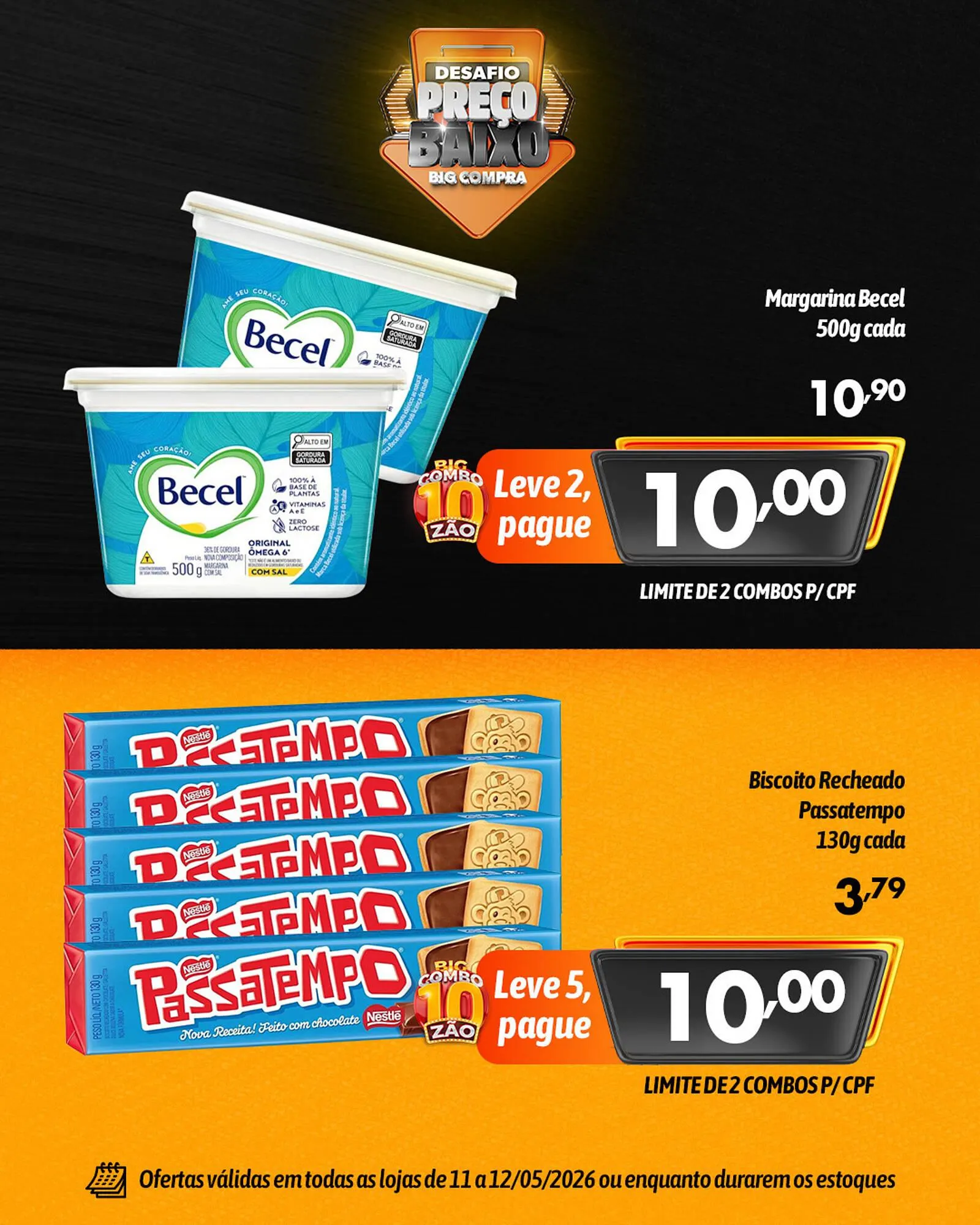 Encarte de Catálogo Supermercados Big Compra 11 de maio até 12 de maio 2026 - Pagina 4