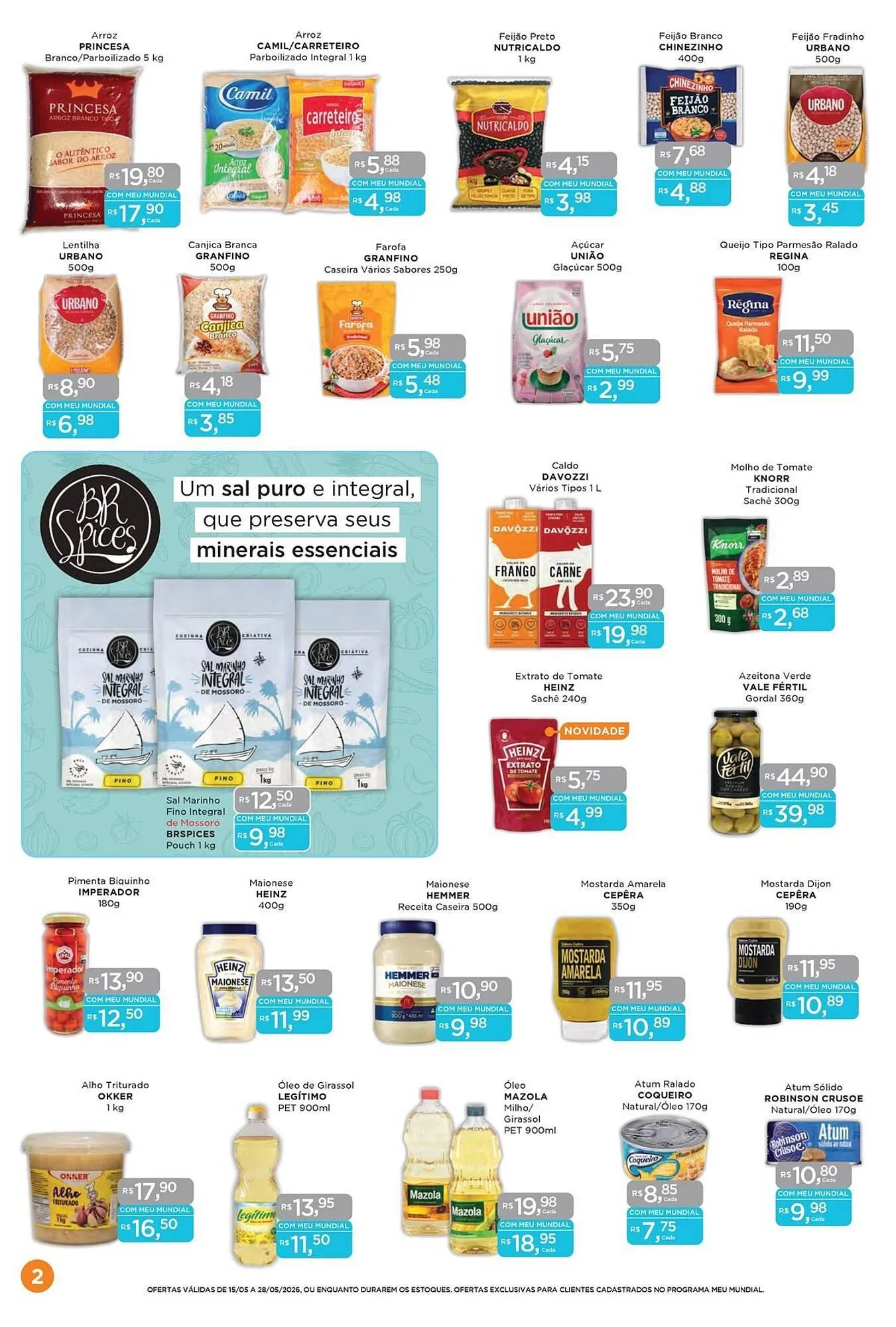 Encarte de Encarte Supermercados Mundial 16 de maio até 28 de maio 2026 - Pagina 2