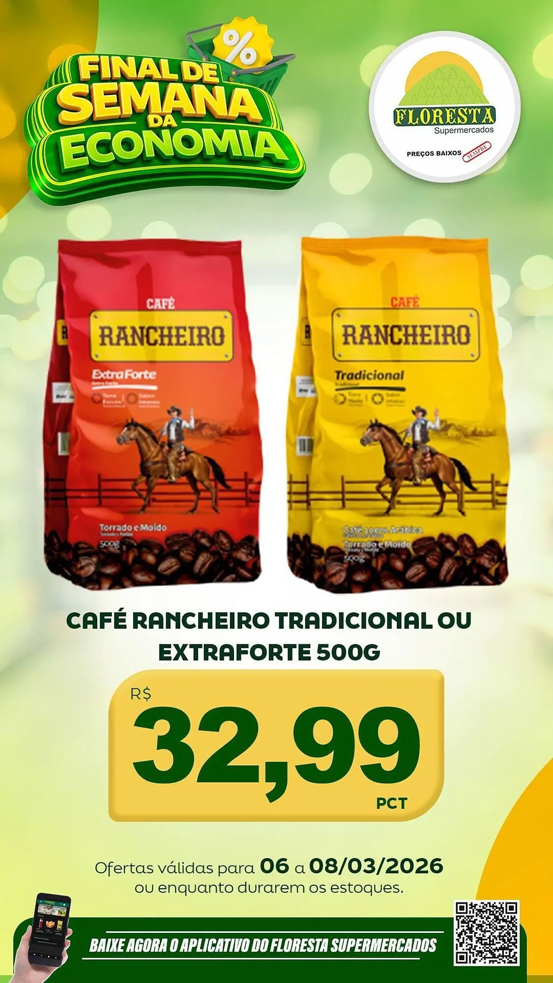 Encarte de Catálogo Floresta Supermercados 6 de março até 8 de março 2026 - Pagina 10