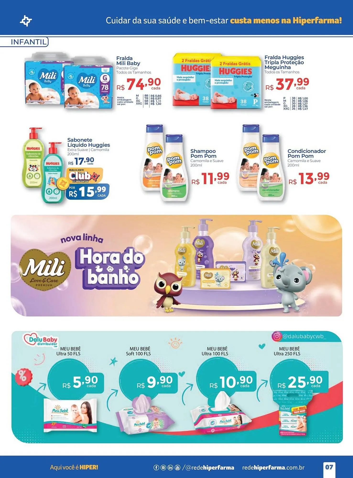 Encarte de Catálogo Hiper Farma 6 de outubro até 4 de novembro 2025 - Pagina 7