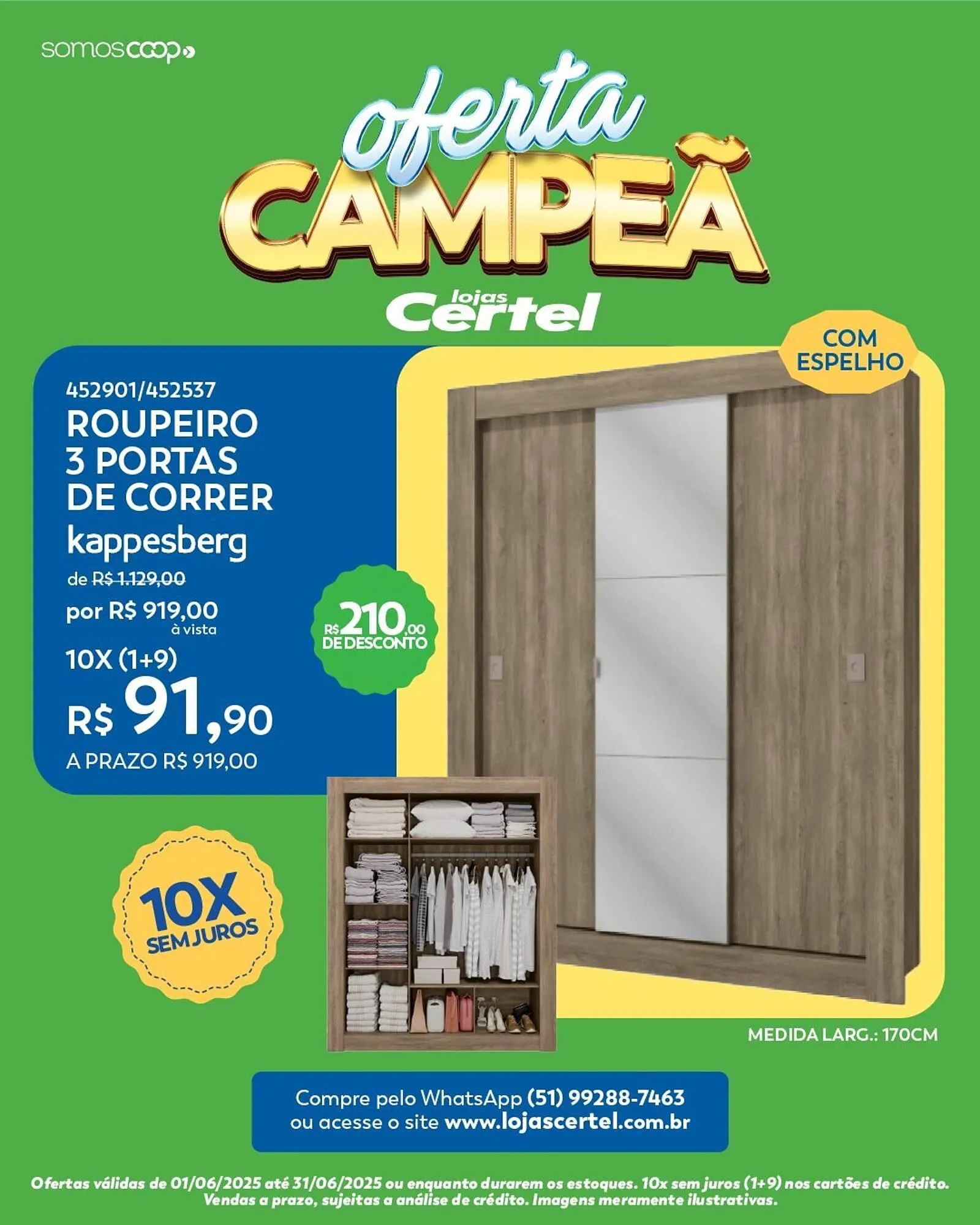 Encarte de Catálogo Lojas Certel 20 de junho até 30 de junho 2025 - Pagina 5