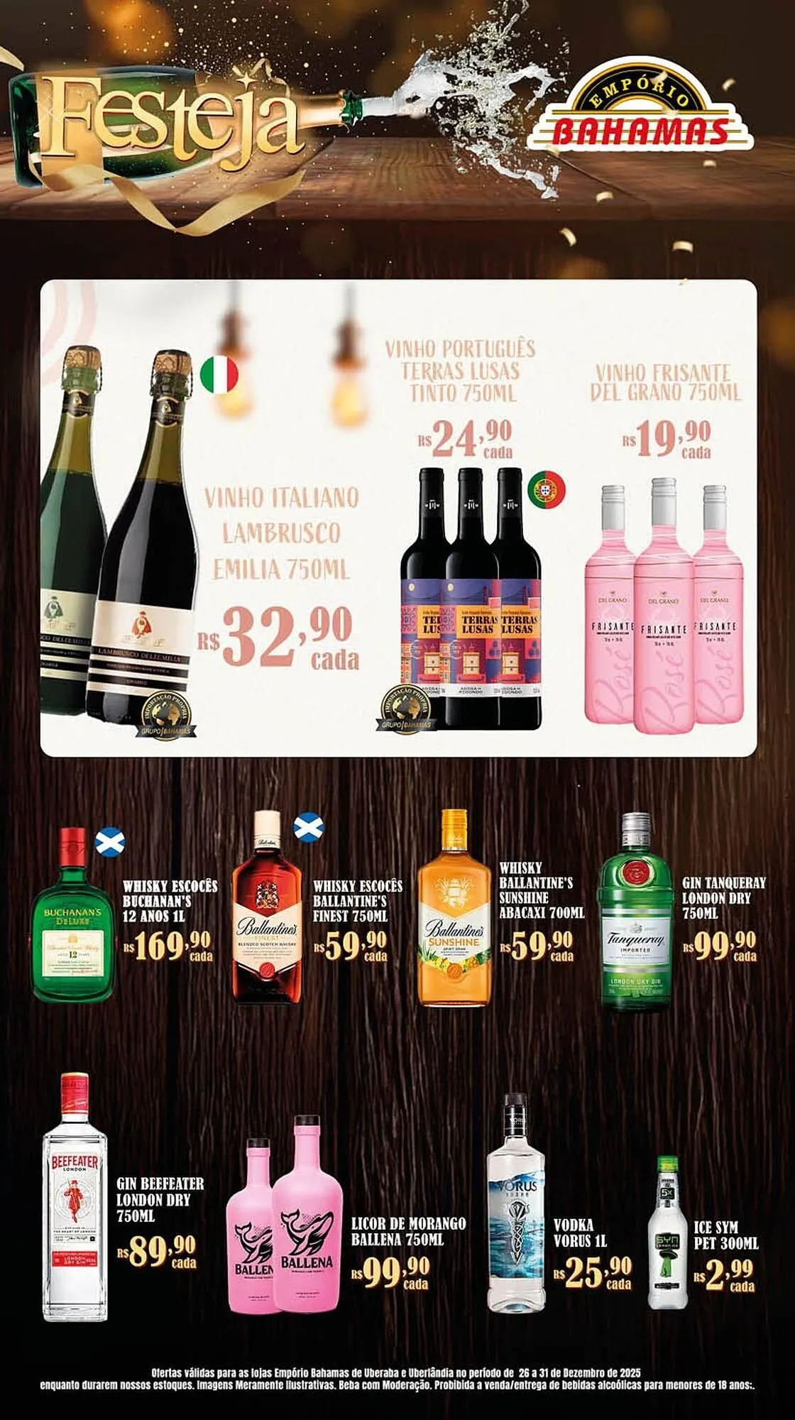 Encarte de Catálogo Empório Bahamas 26 de dezembro até 31 de dezembro 2025 - Pagina 3