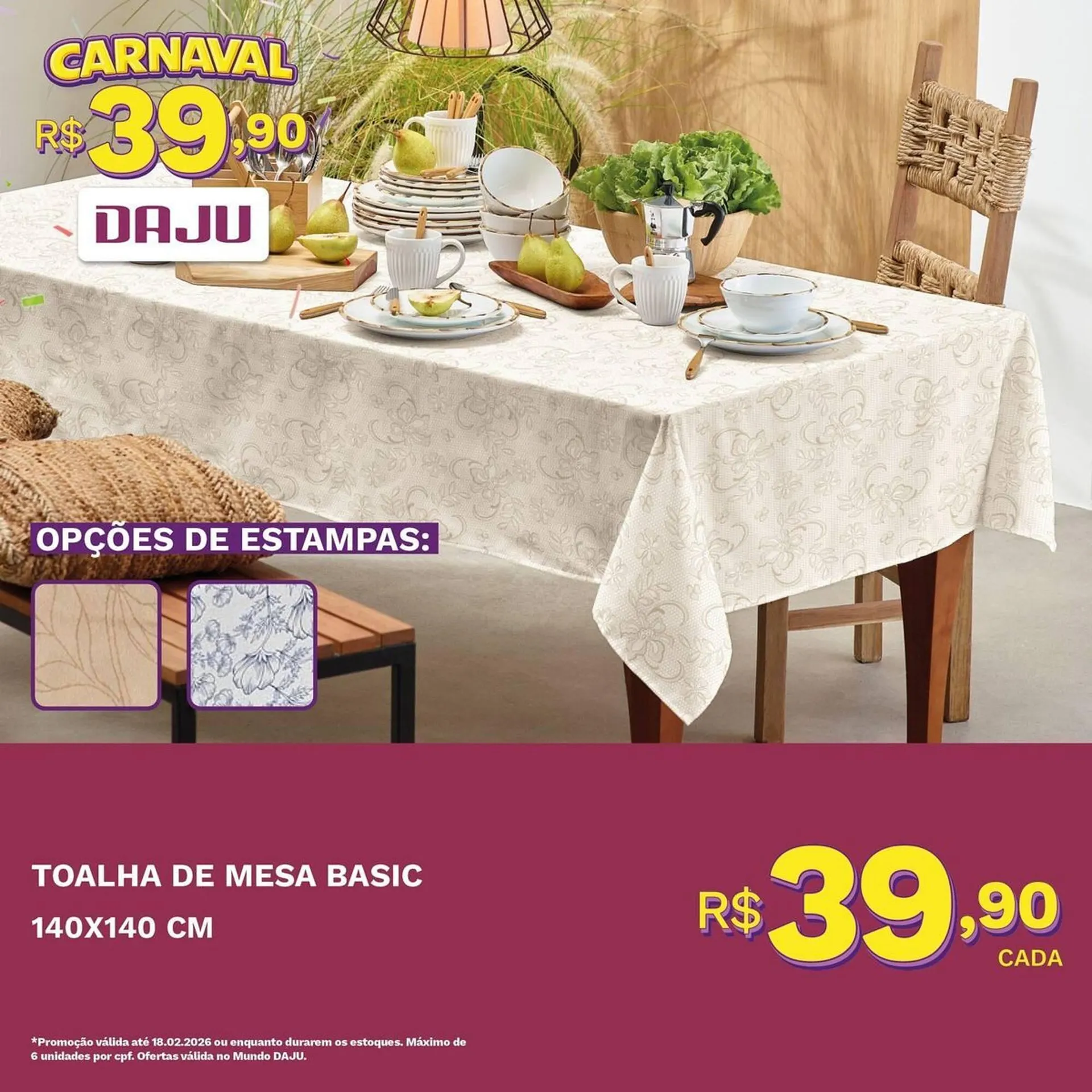 Encarte de Catálogo Daju 16 de fevereiro até 18 de fevereiro 2026 - Pagina 6