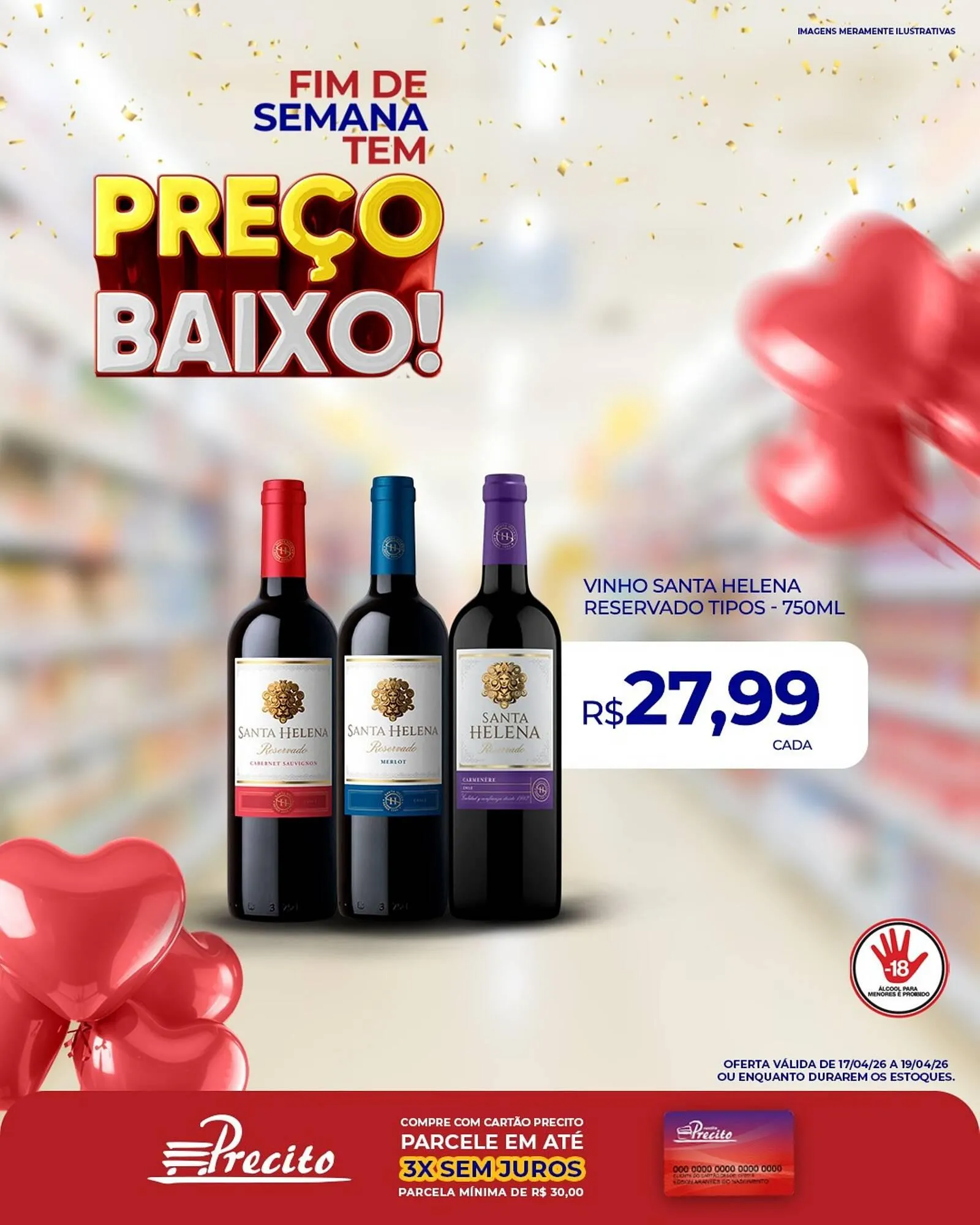 Encarte de Catálogo Supermercado Precito 17 de abril até 19 de abril 2026 - Pagina 6