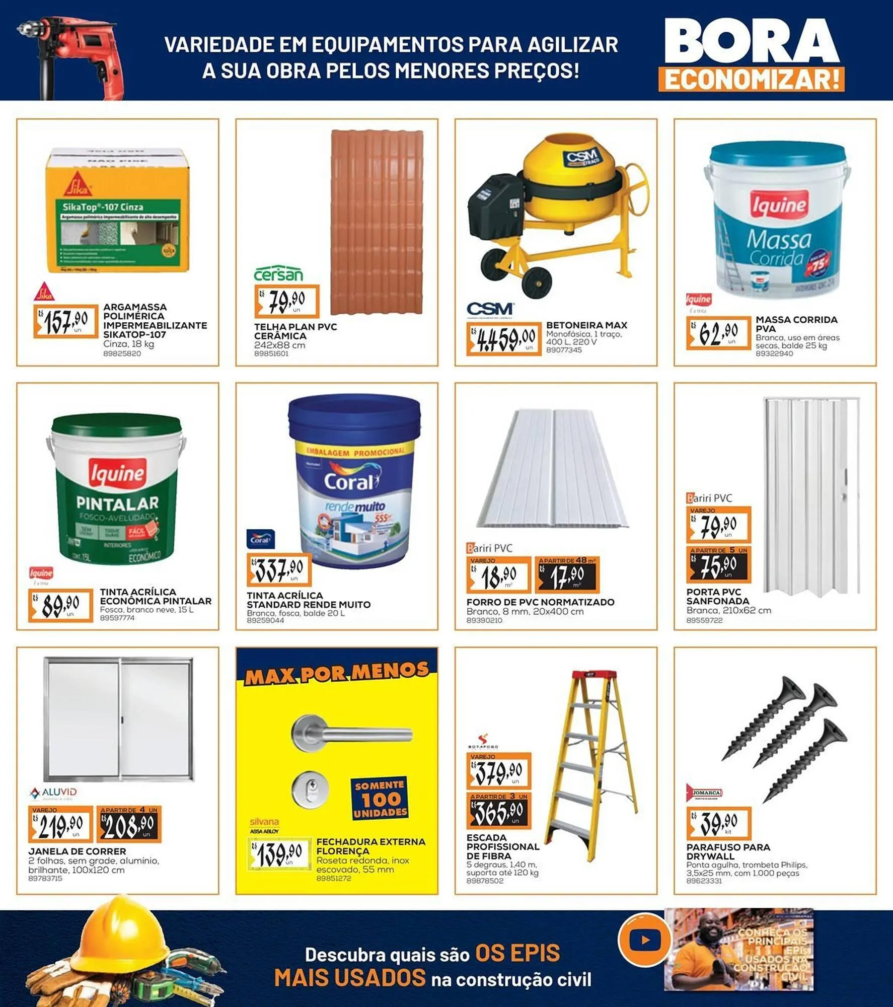 Encarte de Catálogo Obramax 17 de julho até 10 de agosto 2025 - Pagina 3