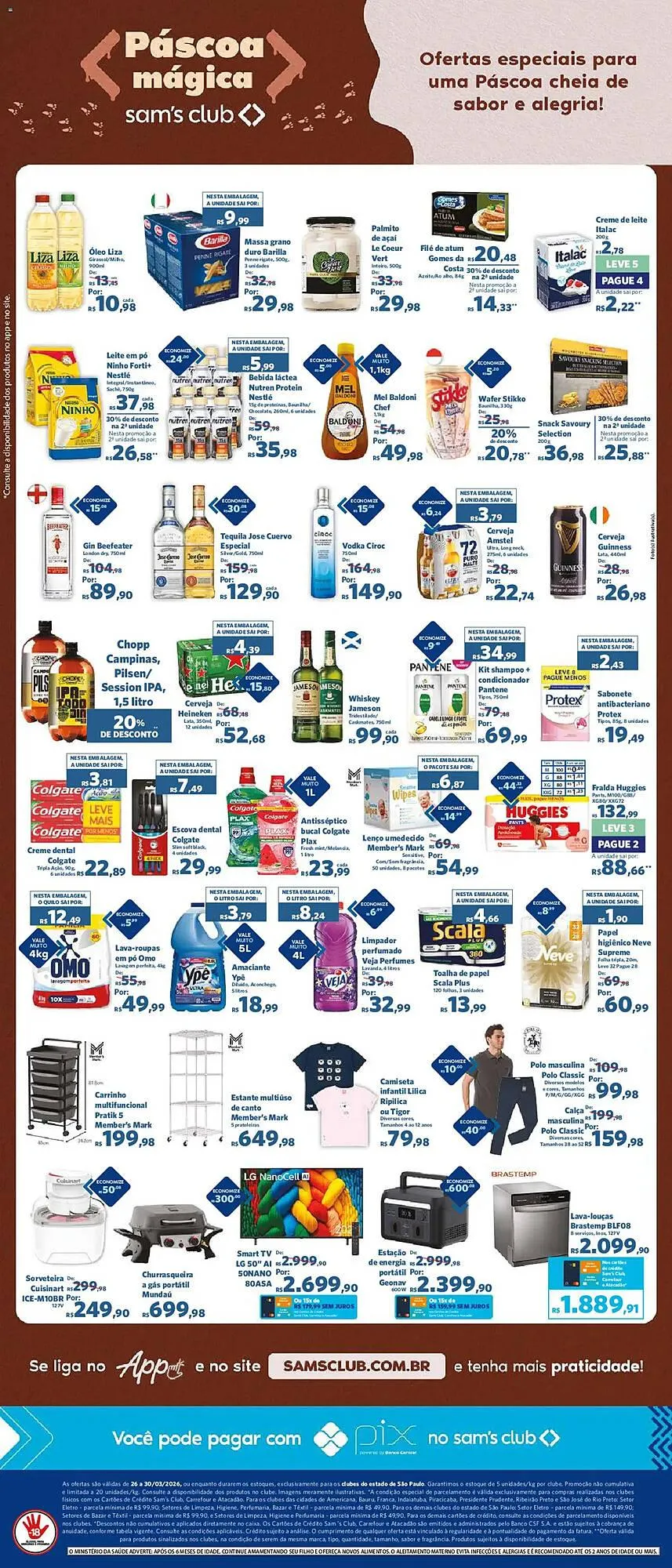 Encarte de Folheto Sam's Club 26 de março até 30 de março 2026 - Pagina 2