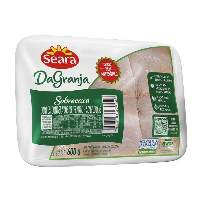 Sobrecoxa DaGranja IQF 1kg