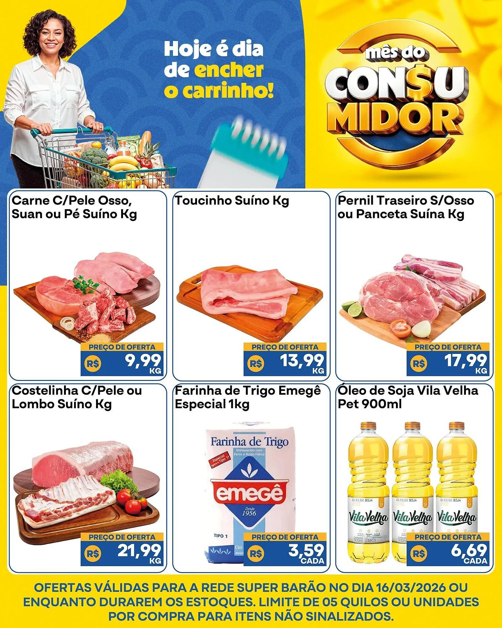 Encarte de Catálogo Super Barão 16 de março até 16 de março 2026 - Pagina 1