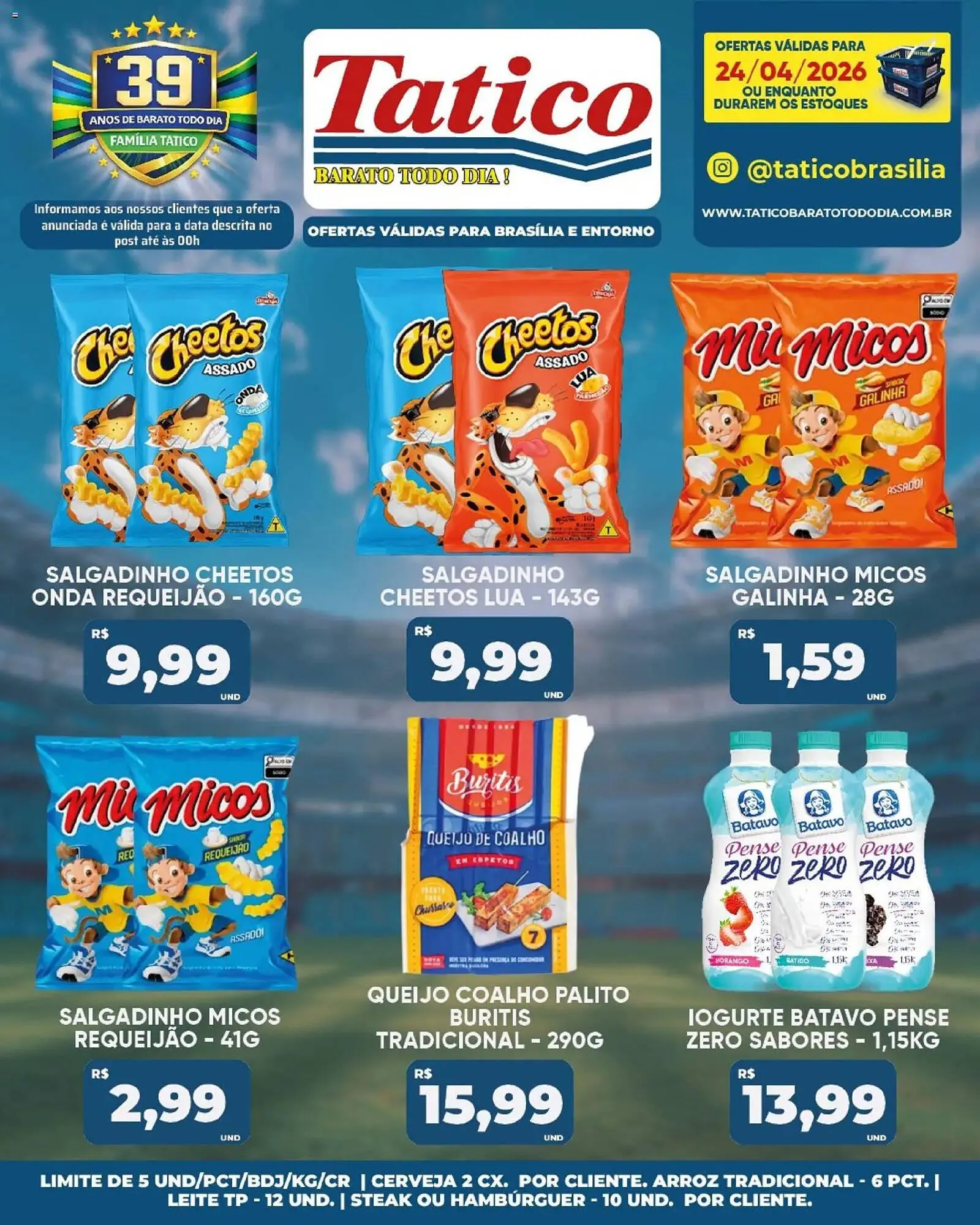 Encarte de Tabloide Tatico 24 de abril até 24 de abril 2026 - Pagina 20