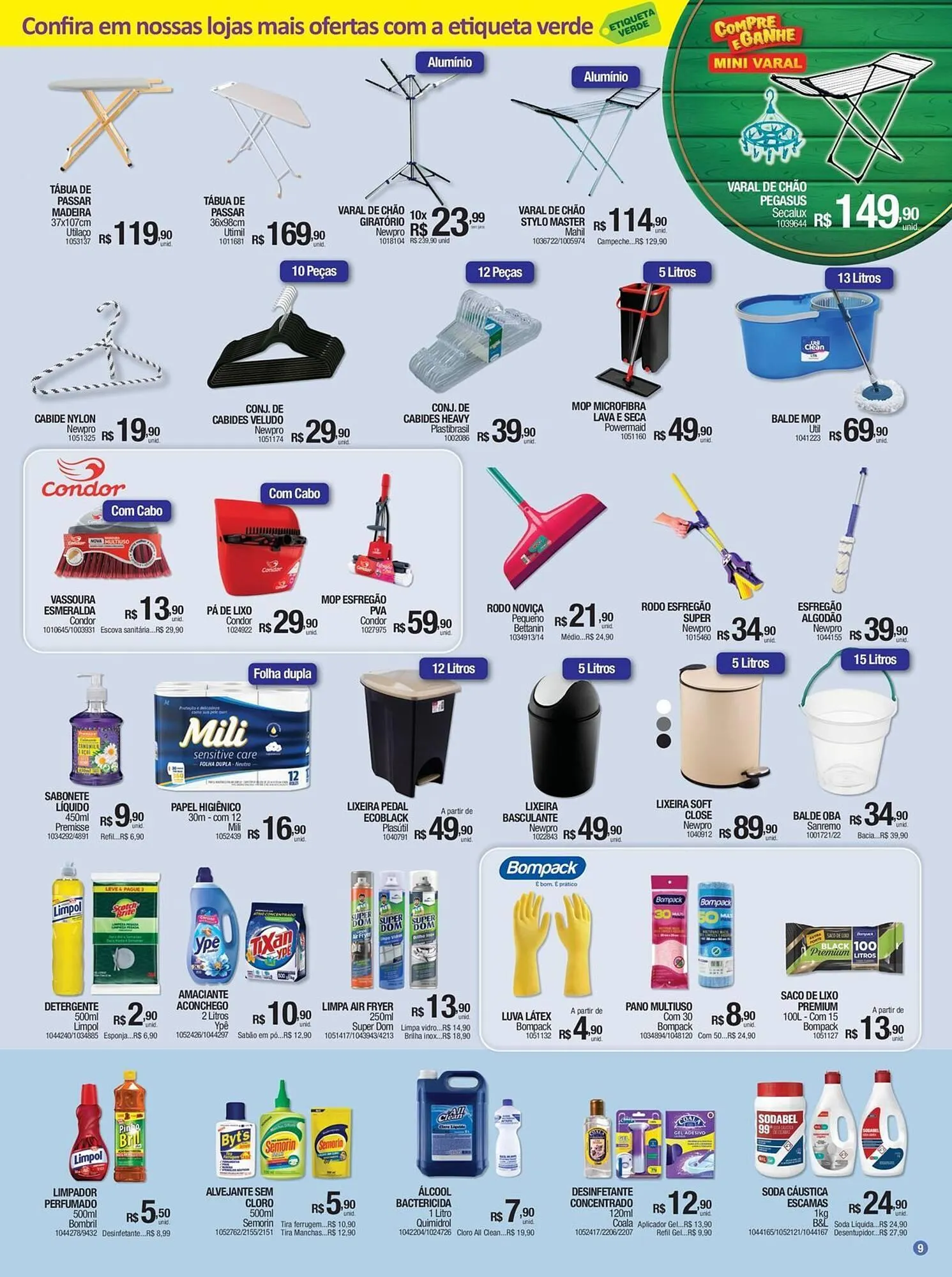 Encarte de Catálogo Milium 2 de julho até 31 de julho 2025 - Pagina 9
