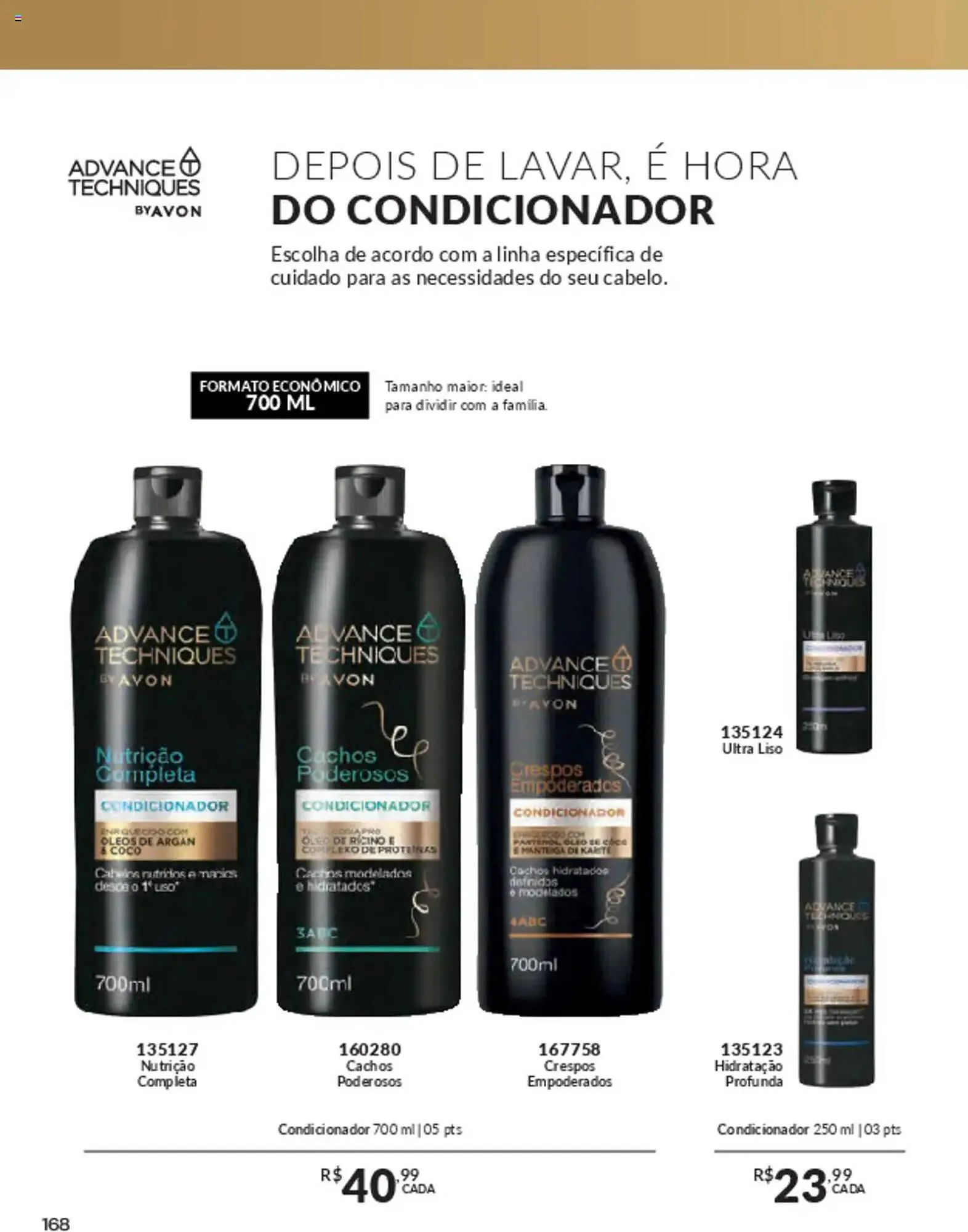 Encarte de Catálogo Avon 10 de março até 30 de junho 2025 - Pagina 168