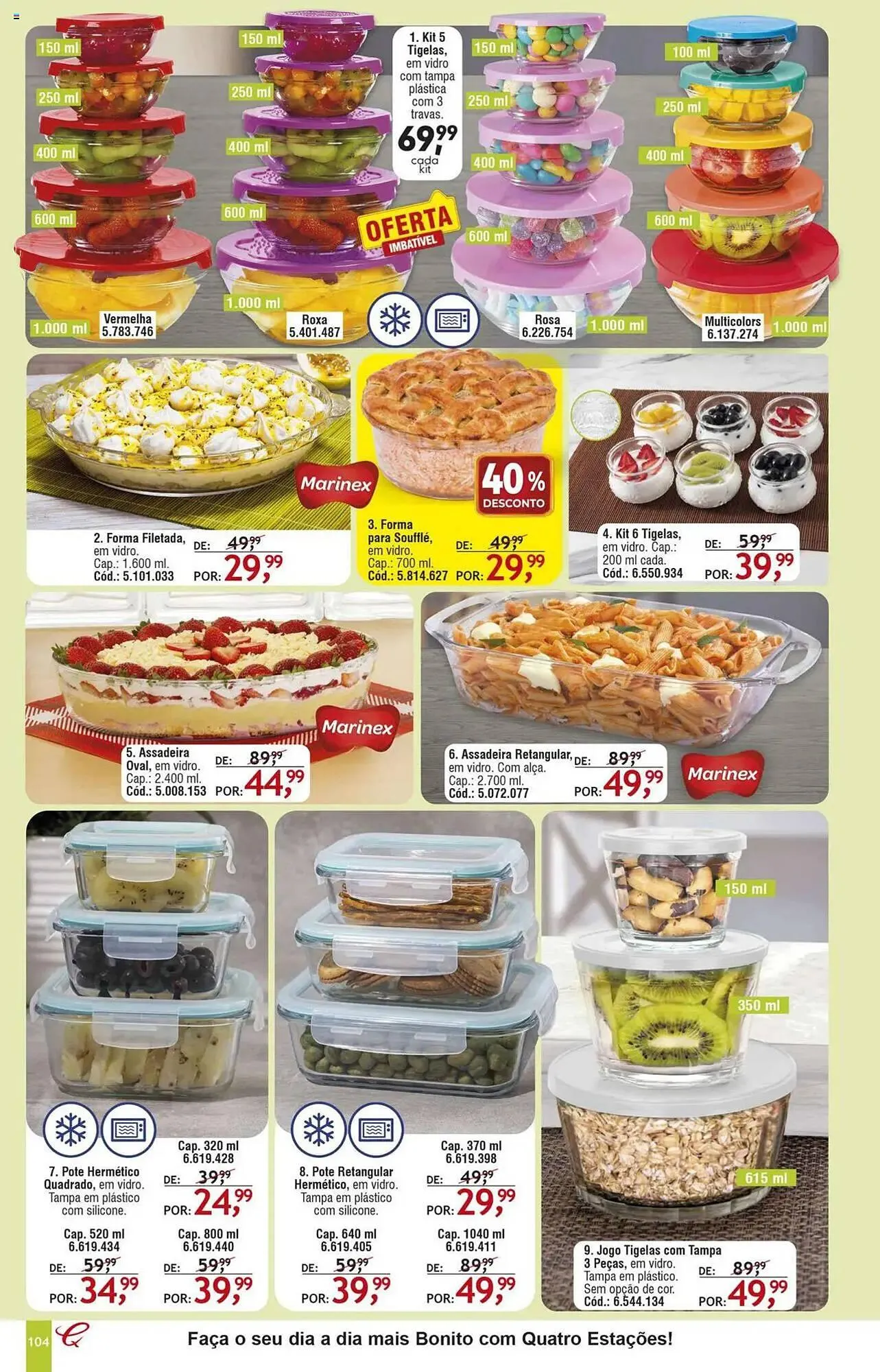 Encarte de Catálogo Quatro Estações 14 de abril até 31 de julho 2025 - Pagina 100