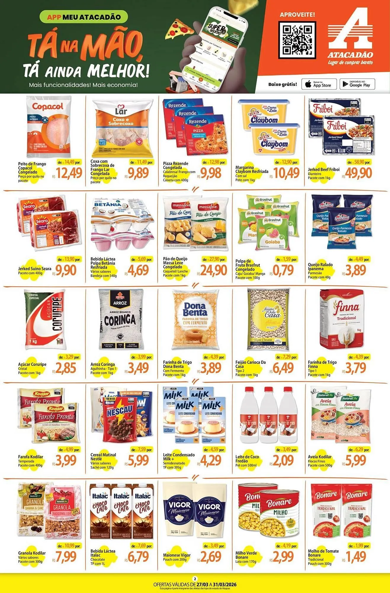 Encarte de Folheto Atacadão 30 de março até 31 de março 2026 - Pagina 2