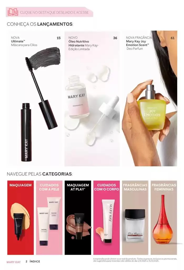 Encarte de The Look - Abril 2025 1 de abril até 31 de maio 2025 - Pagina 2