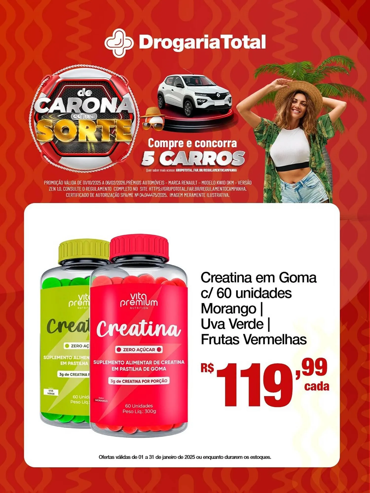 Encarte de Catálogo Drogaria Total 14 de janeiro até 6 de fevereiro 2026 - Pagina 3