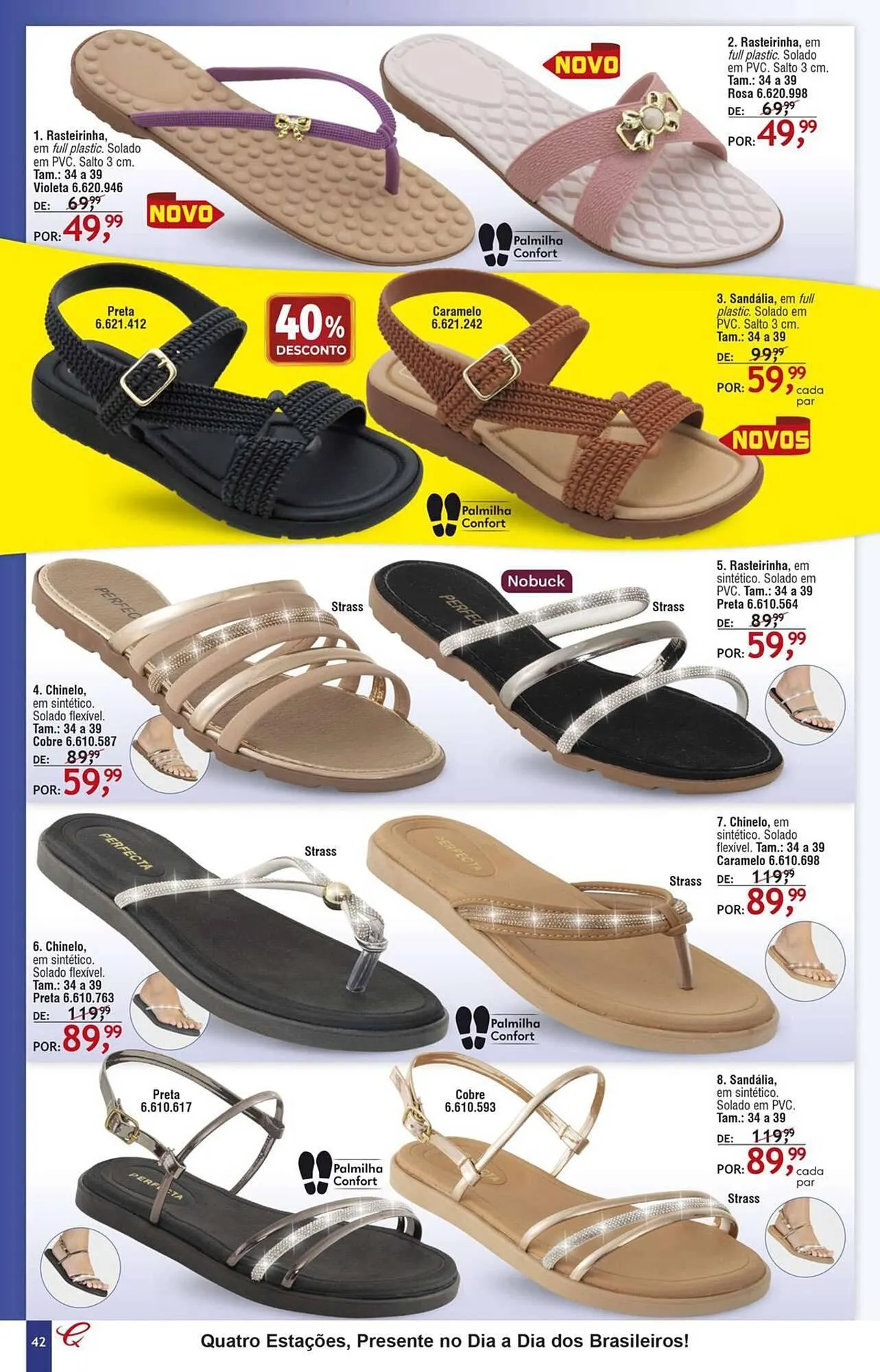 Encarte de Catálogo Quatro Estações 28 de abril até 30 de abril 2025 - Pagina 38