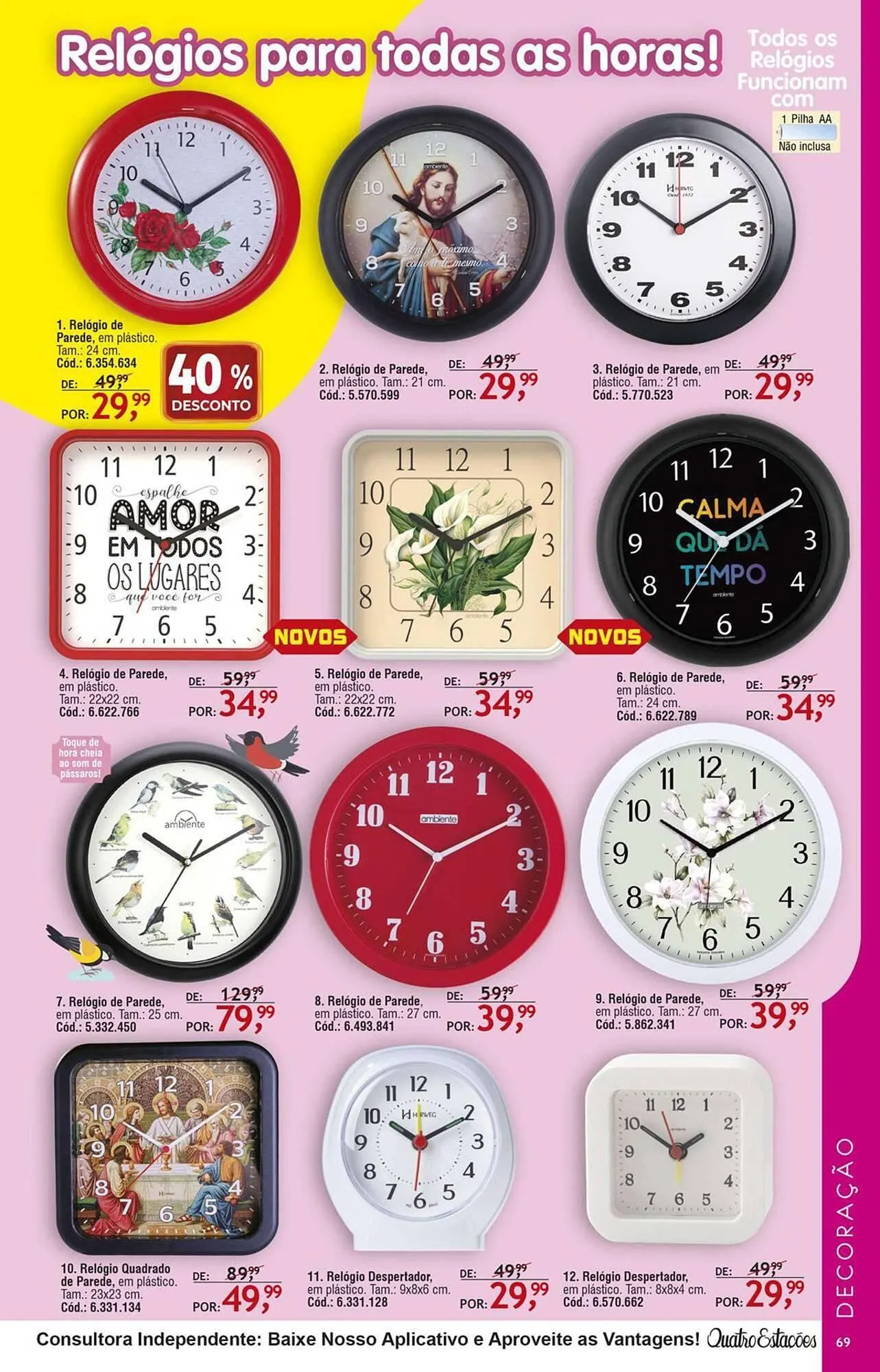 Encarte de Catálogo Quatro Estações 28 de abril até 30 de abril 2025 - Pagina 65