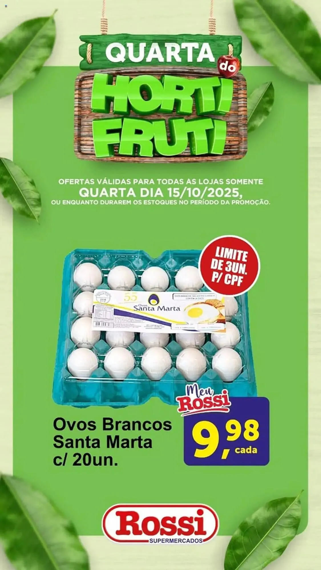 Folheto Rossi Supermercado - 1