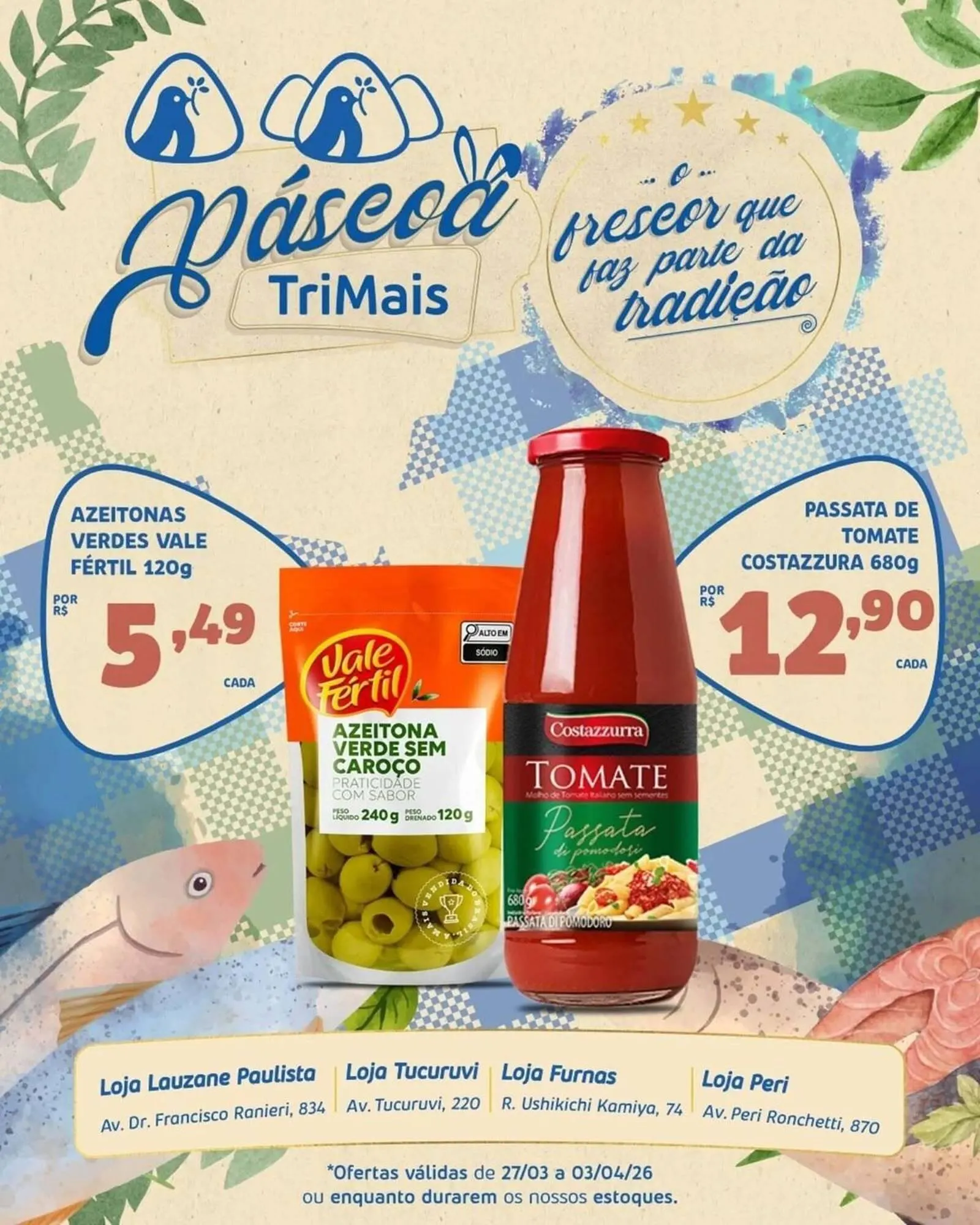 Encarte de Catálogo Trimais Supermercado 27 de março até 3 de abril 2026 - Pagina 10