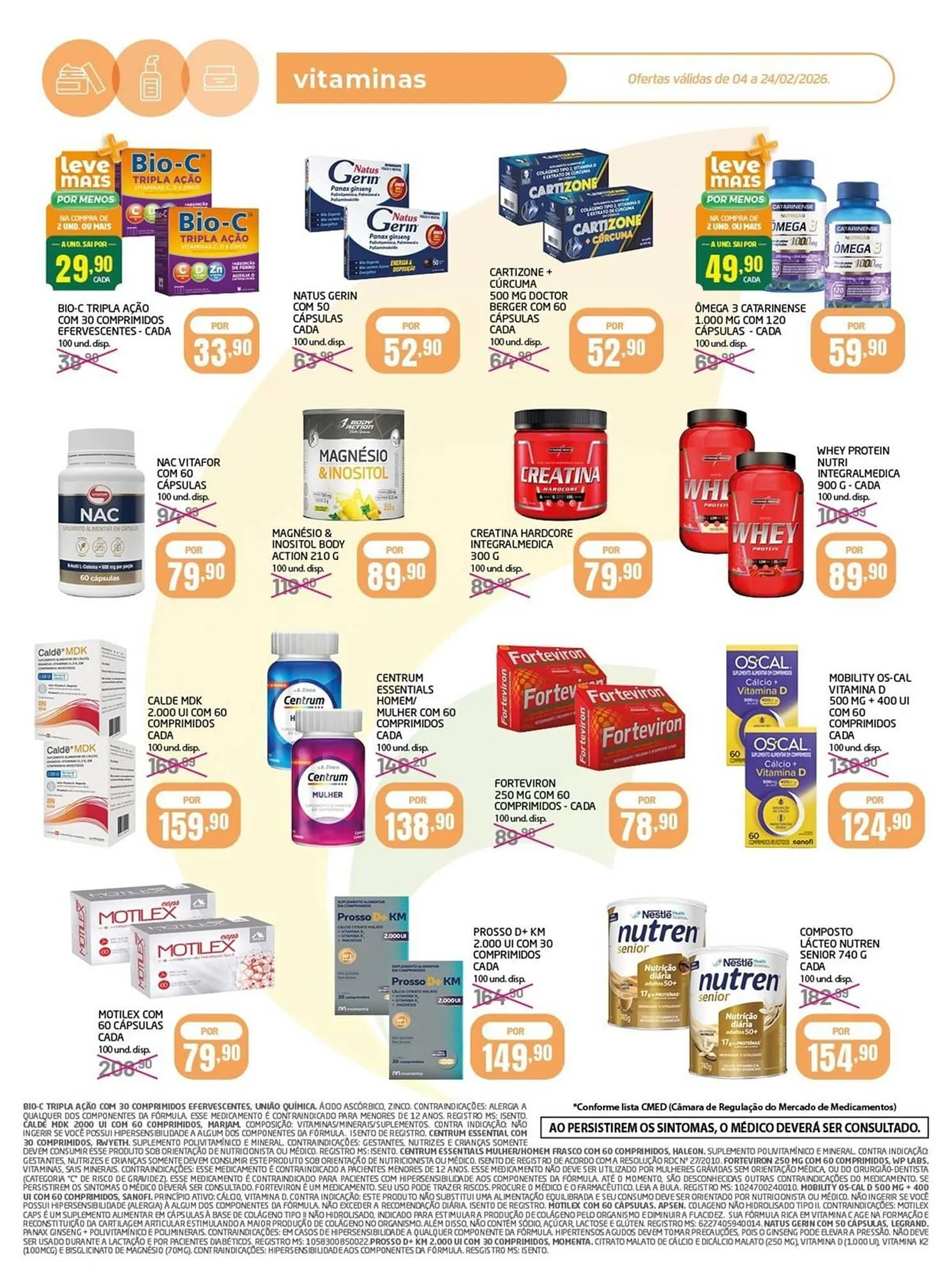 Encarte de Tabloide Cooper 4 de fevereiro até 24 de fevereiro 2026 - Pagina 2