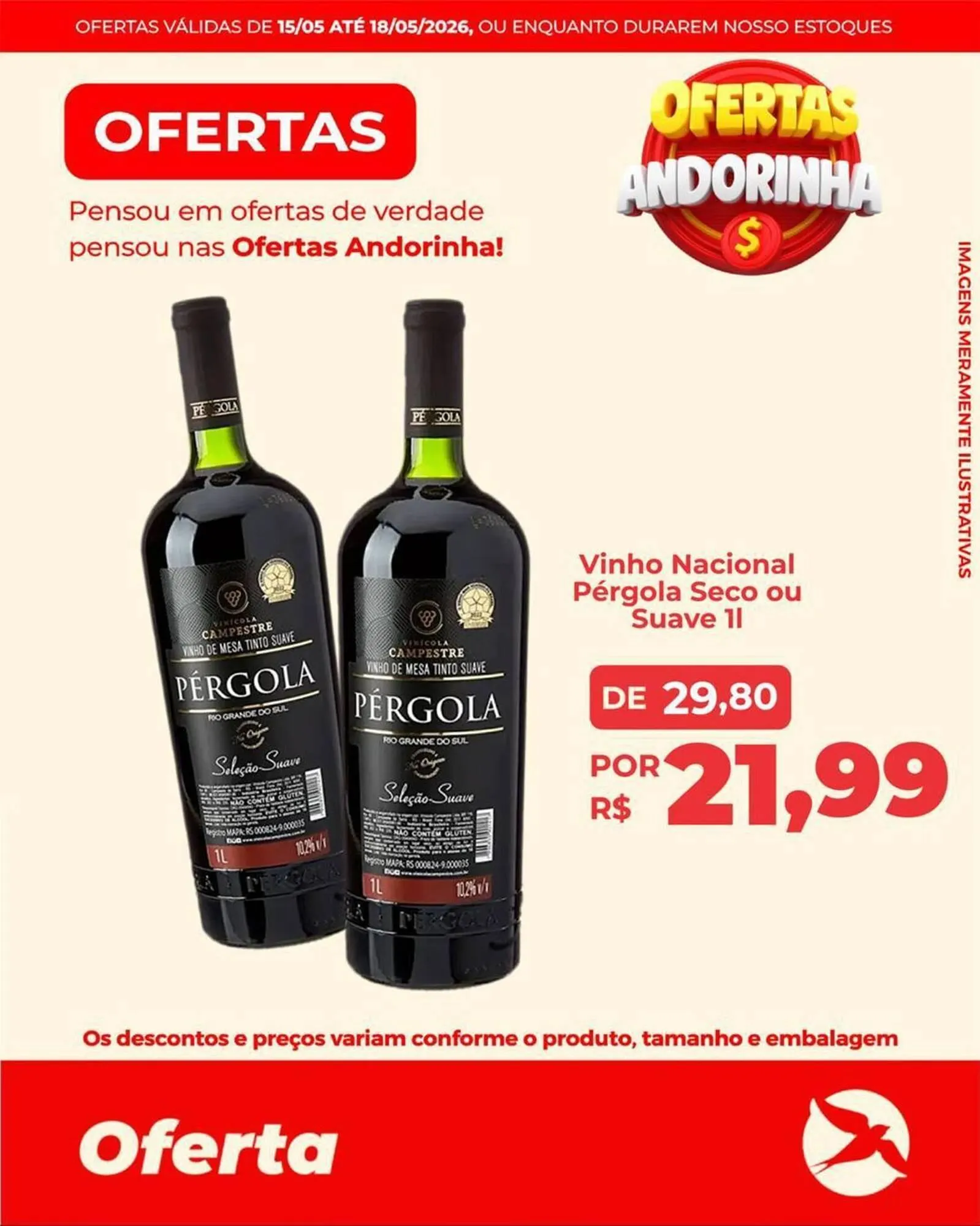 Encarte de Folheto Andorinha Hipermercado 15 de maio até 18 de maio 2026 - Pagina 26