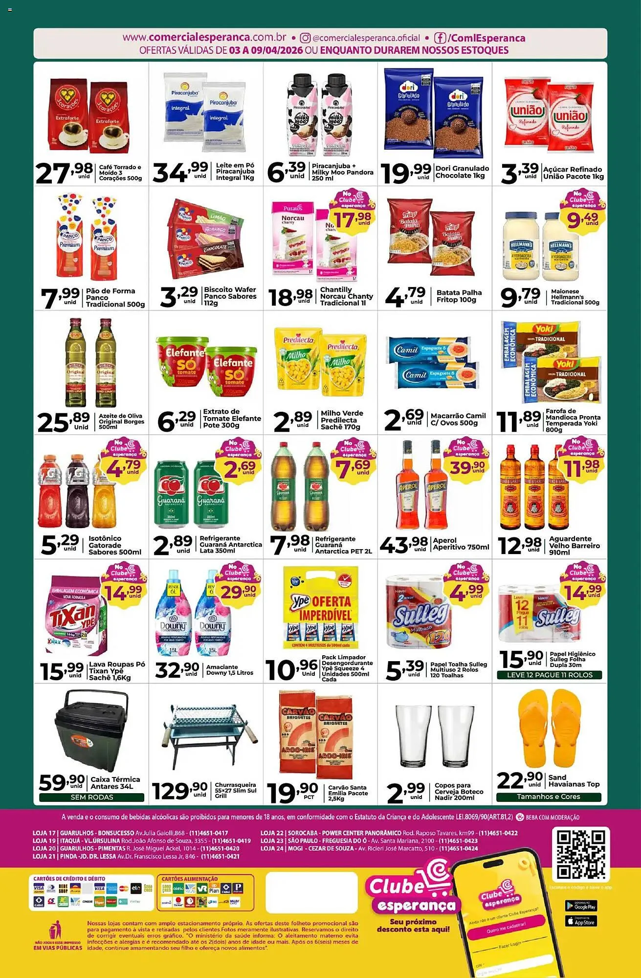 Encarte de Folheto Comercial Esperança 3 de abril até 9 de abril 2026 - Pagina 2