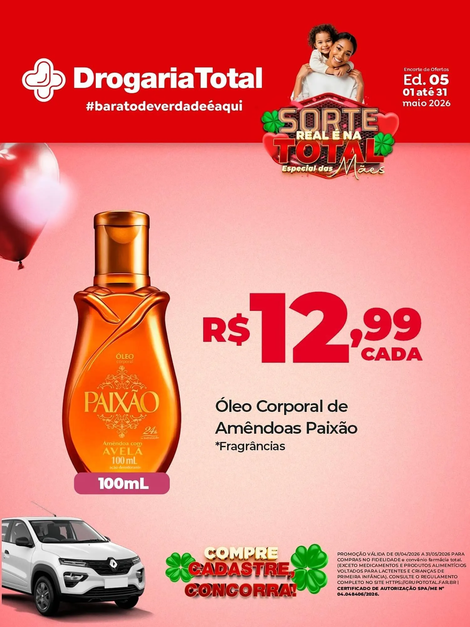 Encarte de Catálogo Drogaria Total 1 de maio até 31 de maio 2026 - Pagina 1