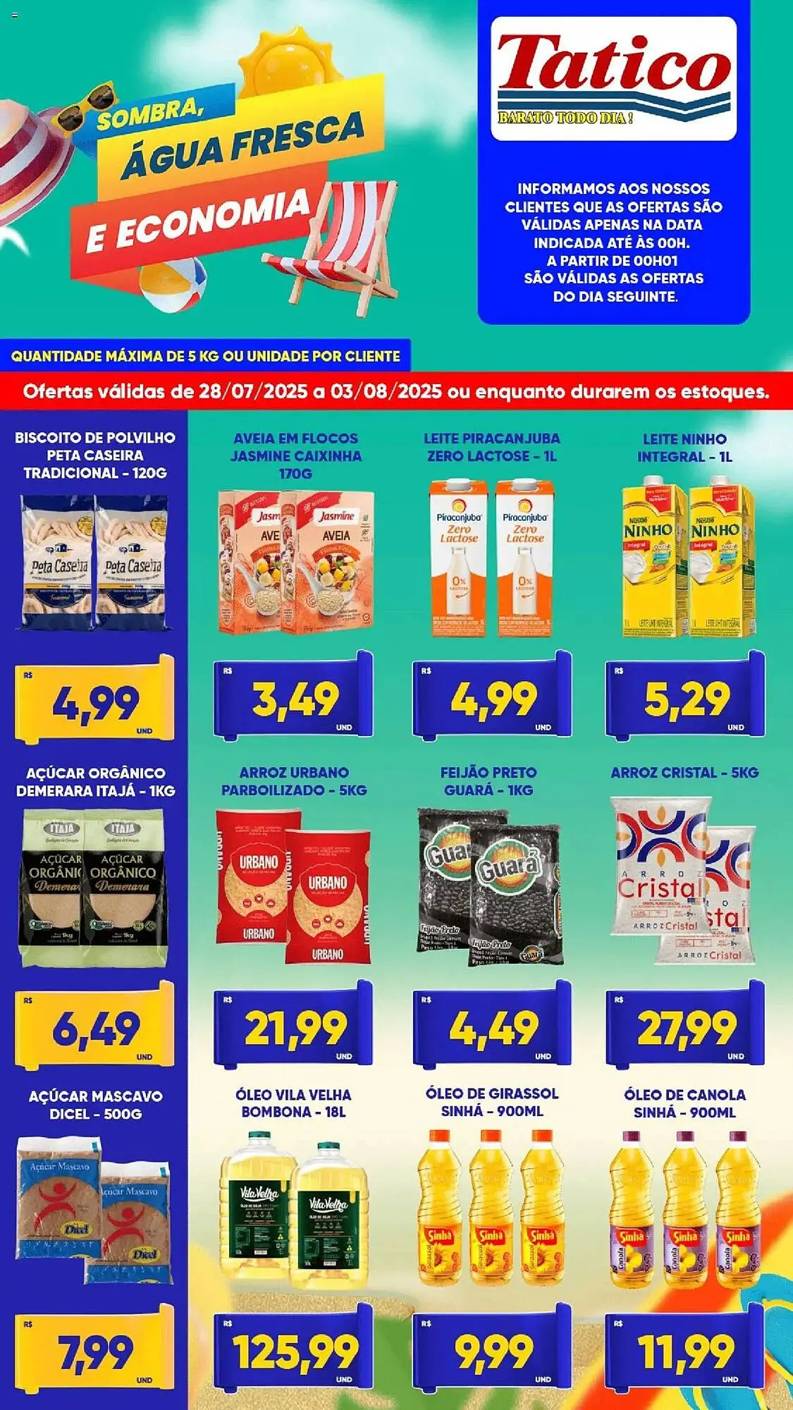 Encarte de Catálogo Tatico 28 de julho até 5 de agosto 2025 - Pagina 3