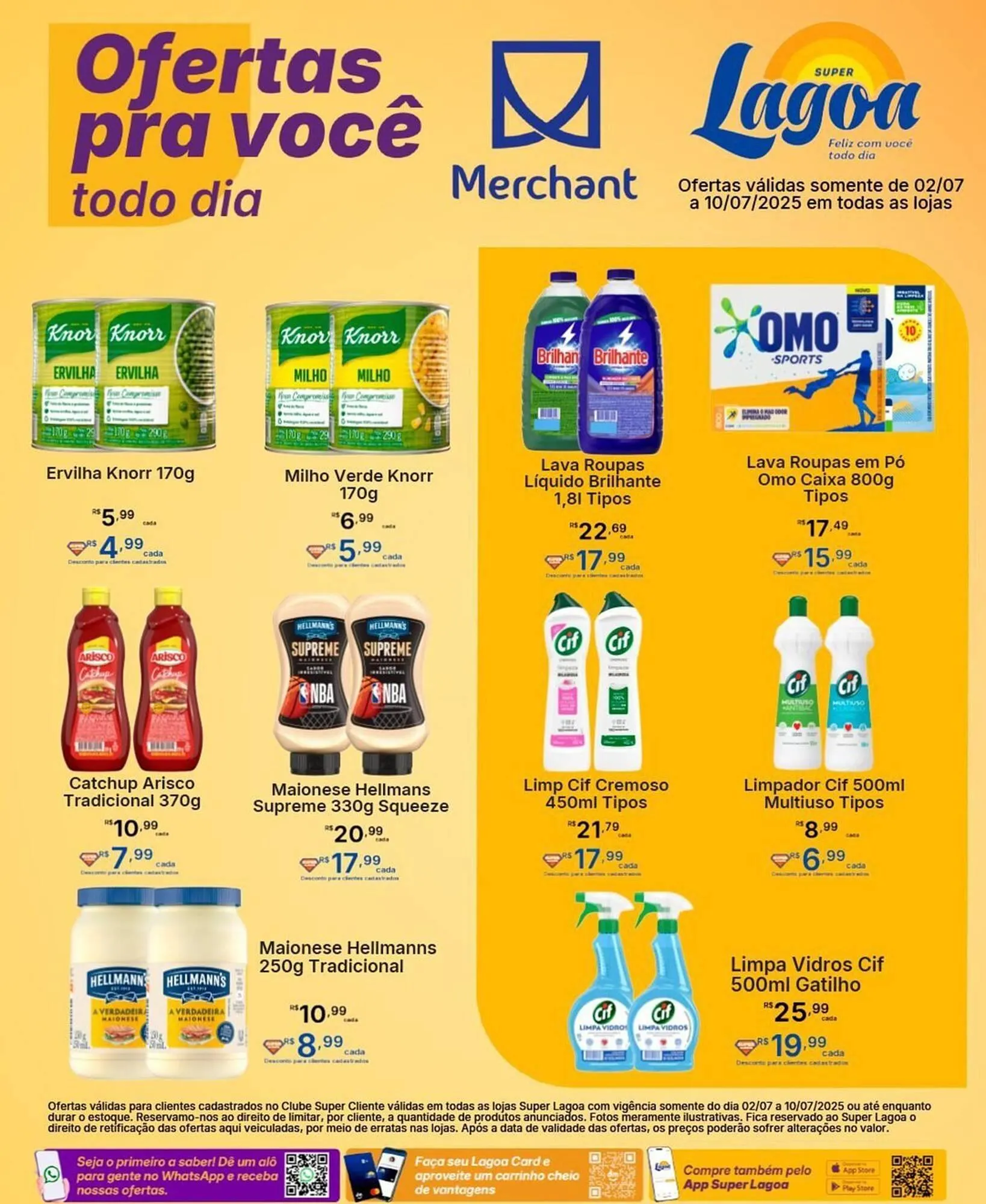 Encarte de Catálogo Super Lagoa 2 de julho até 10 de julho 2025 - Pagina 1