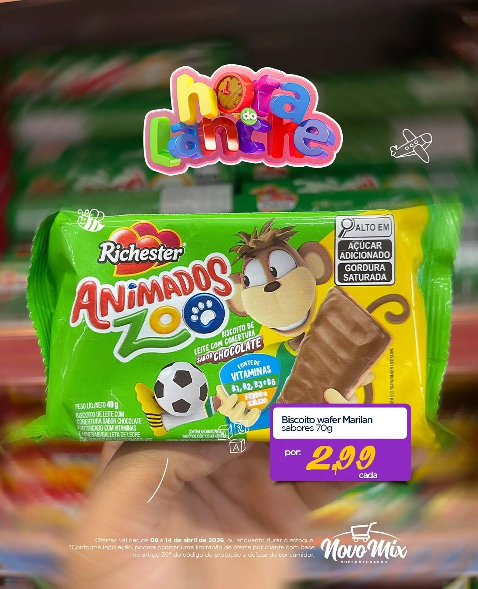 Encarte de Encarte Novo Mix 12 de abril até 14 de abril 2026 - Pagina 1