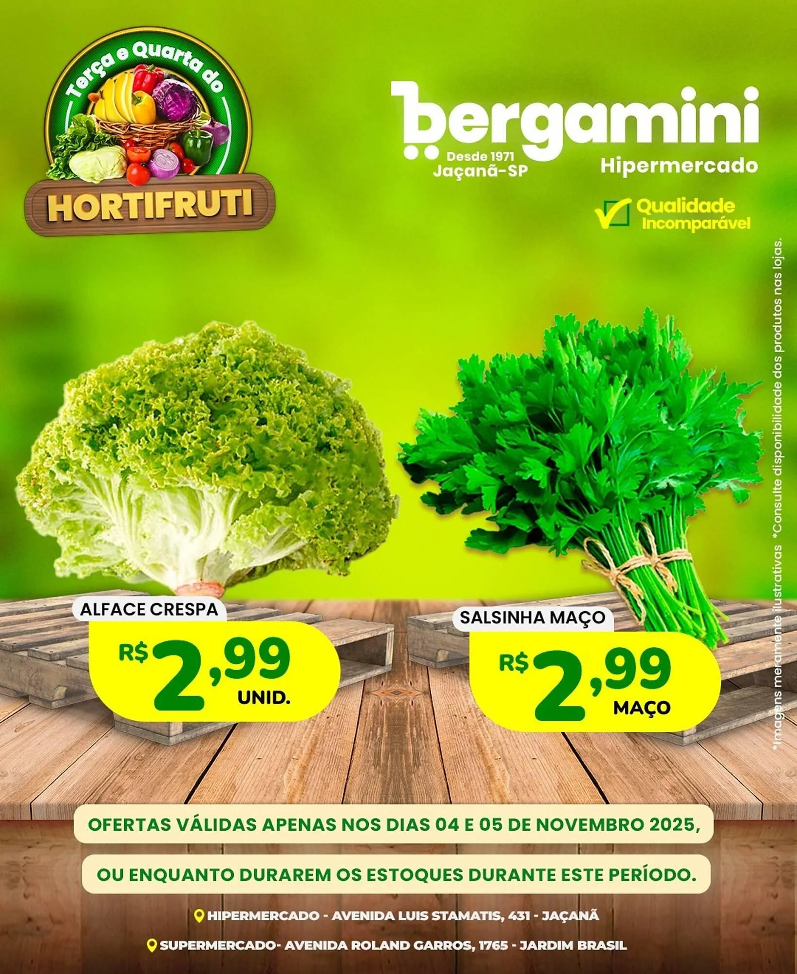 Encarte de Catálogo Supermercado Bergamini 4 de novembro até 5 de novembro 2025 - Pagina 3