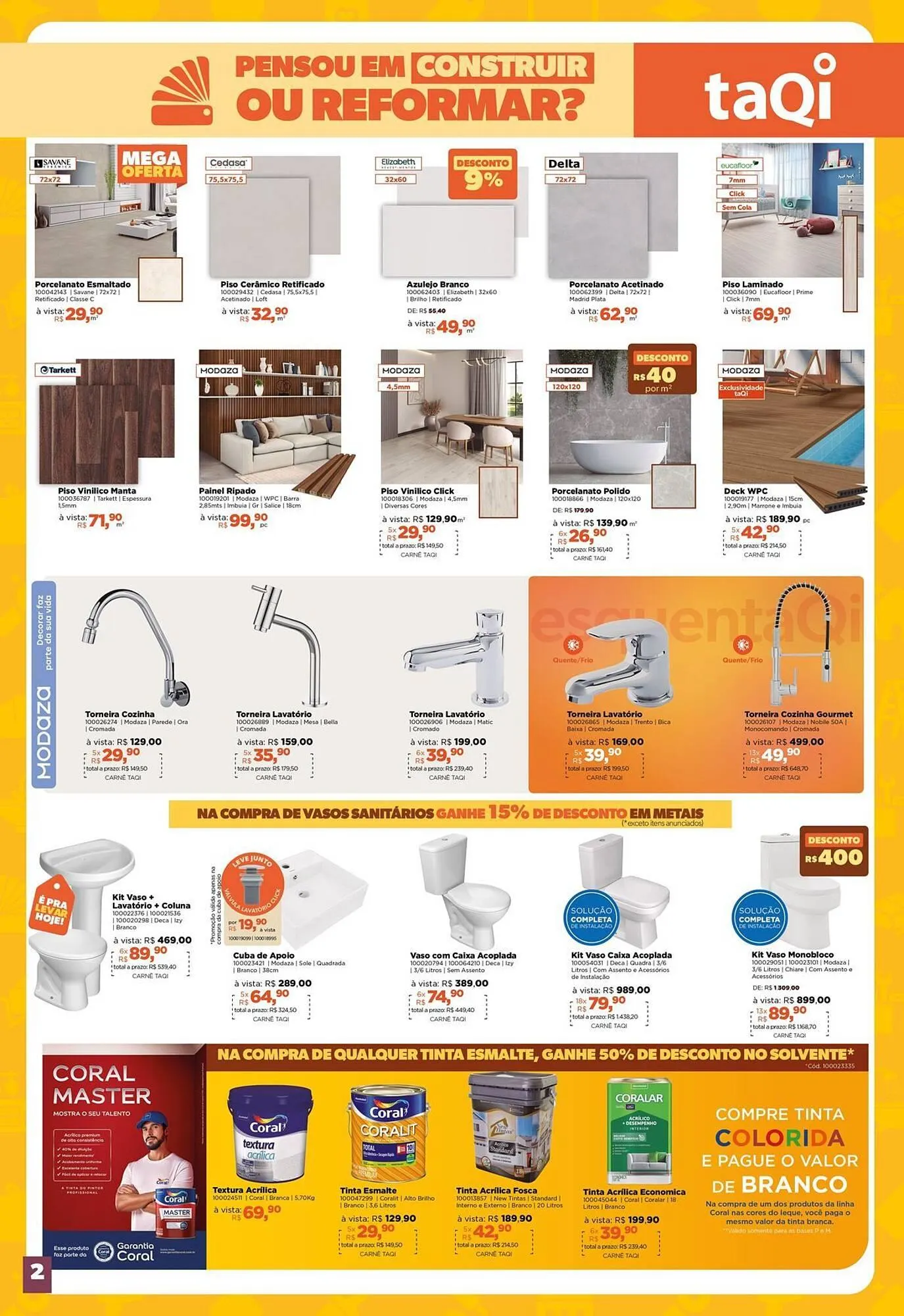 Encarte de Catálogo Lojas TaQi 3 de junho até 22 de junho 2025 - Pagina 2