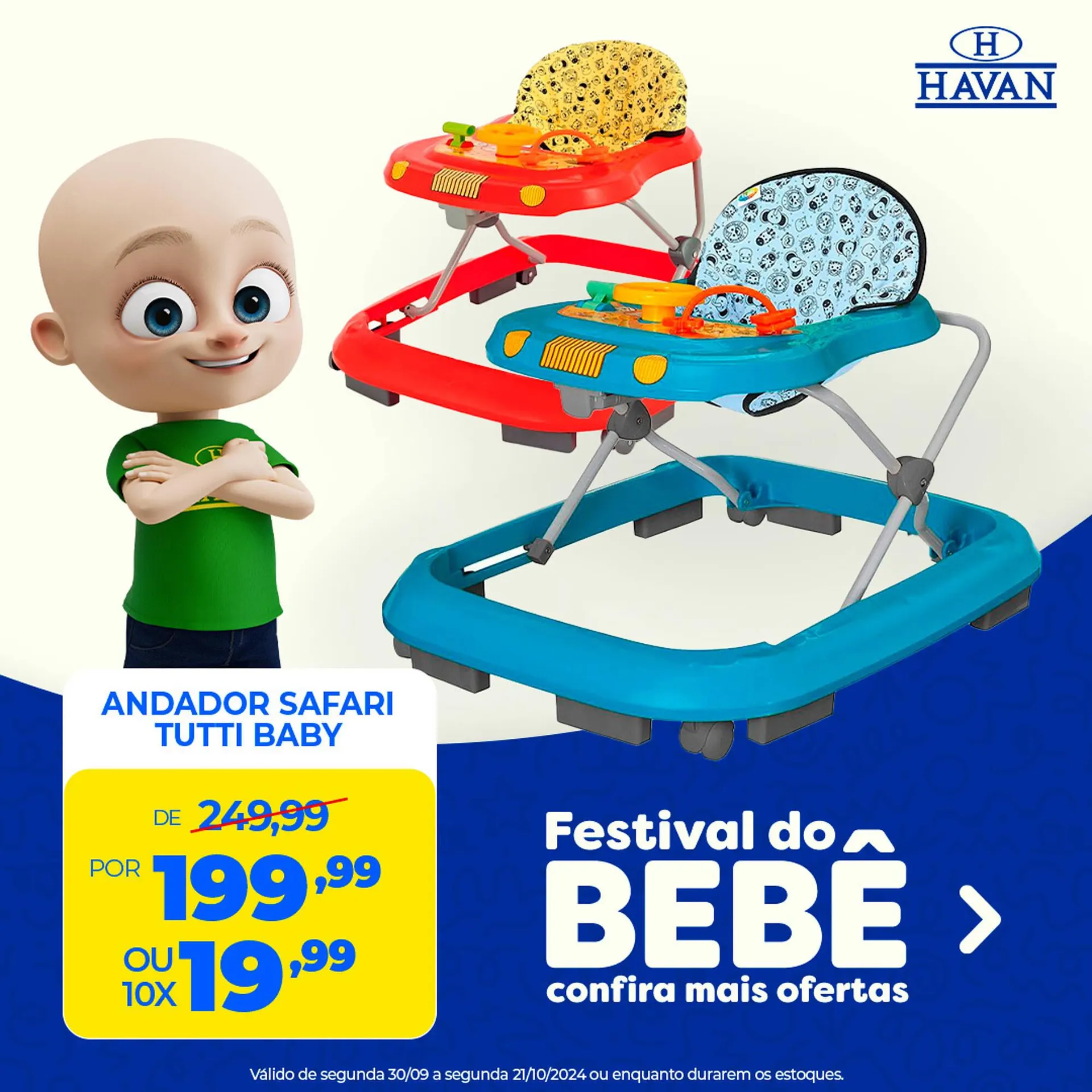 Encarte de Catálogo Lojas Havan 1 de outubro até 21 de outubro 2024 - Pagina 1